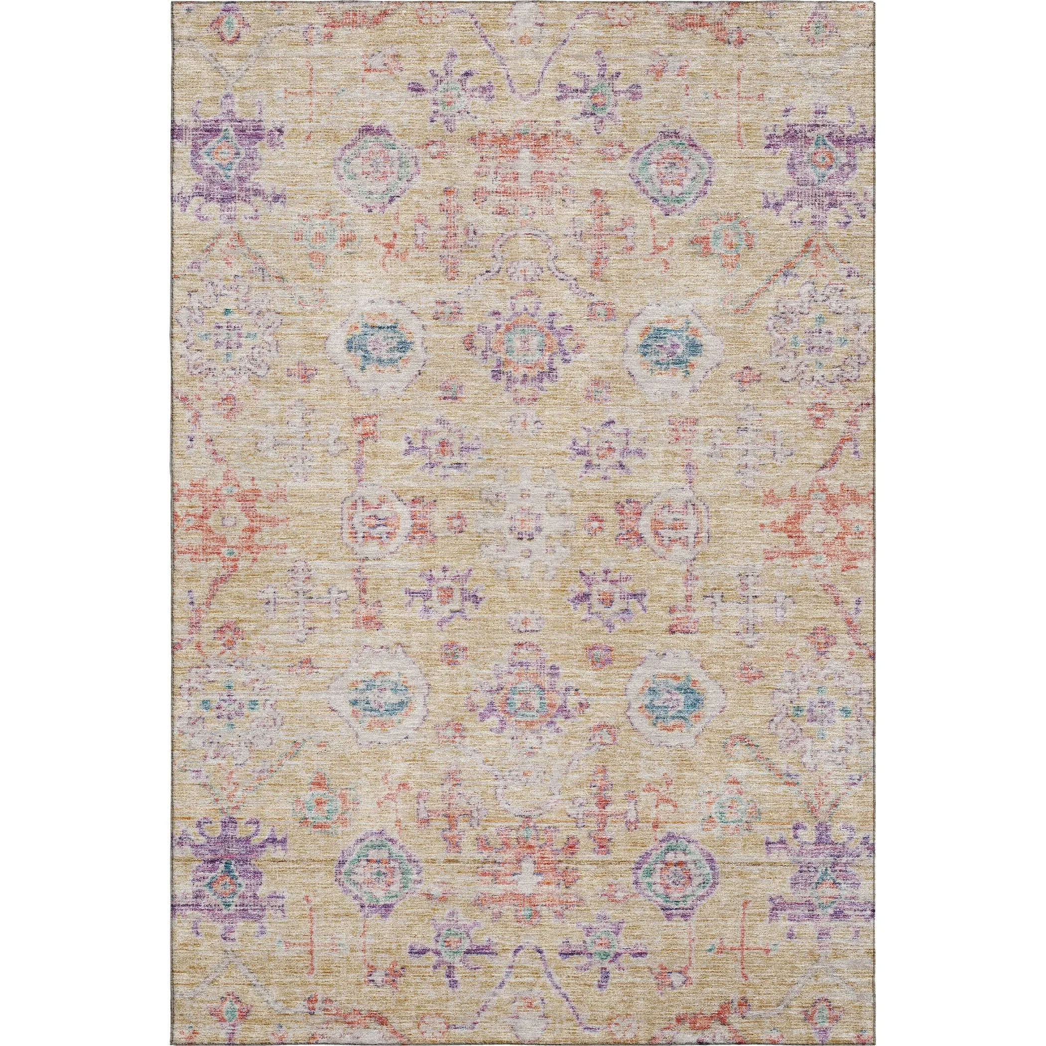 Premium Washable Super Soft Vintage Traditional Mayfield Rug