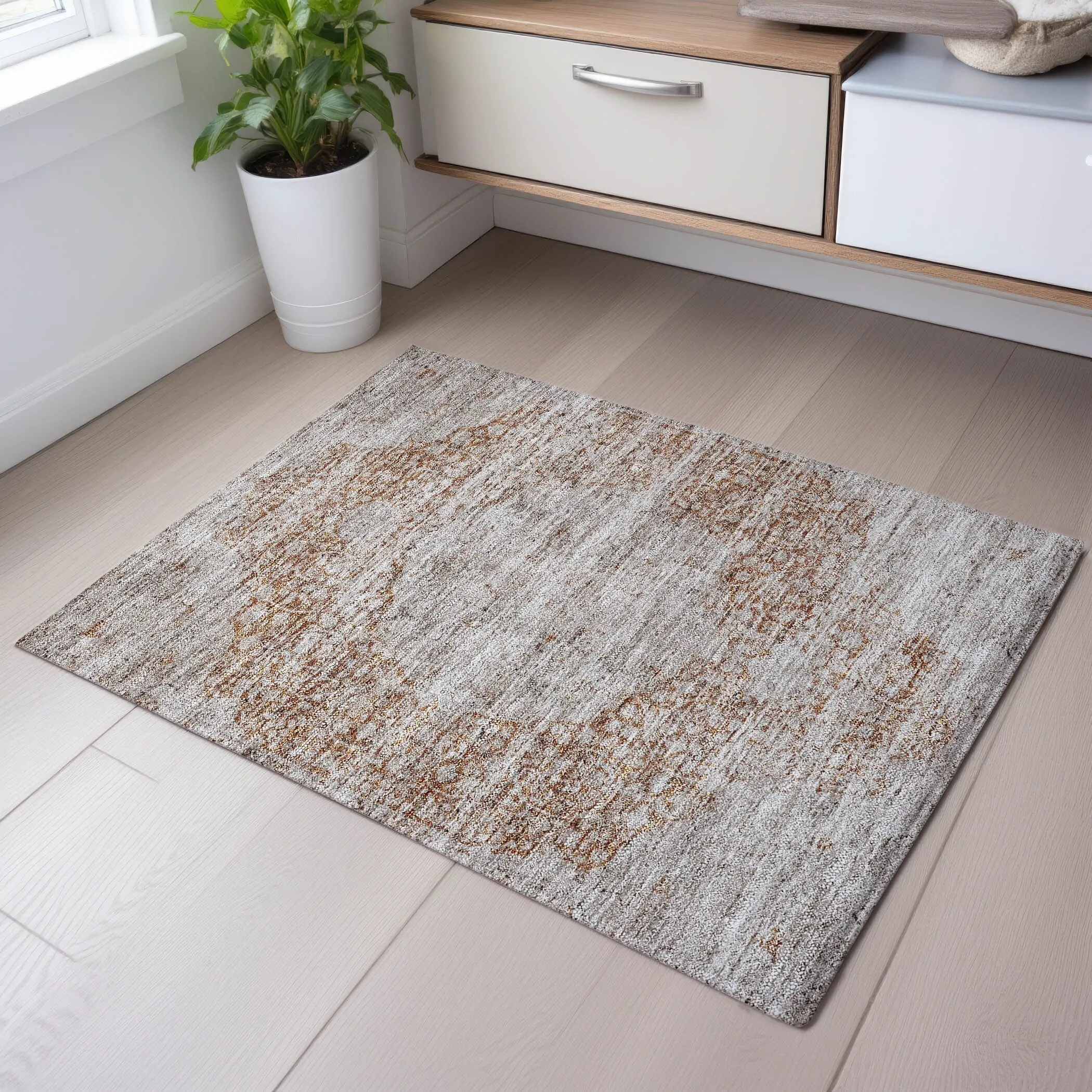 Premium Washable Super Soft Vintage Traditional Mayfield Rug