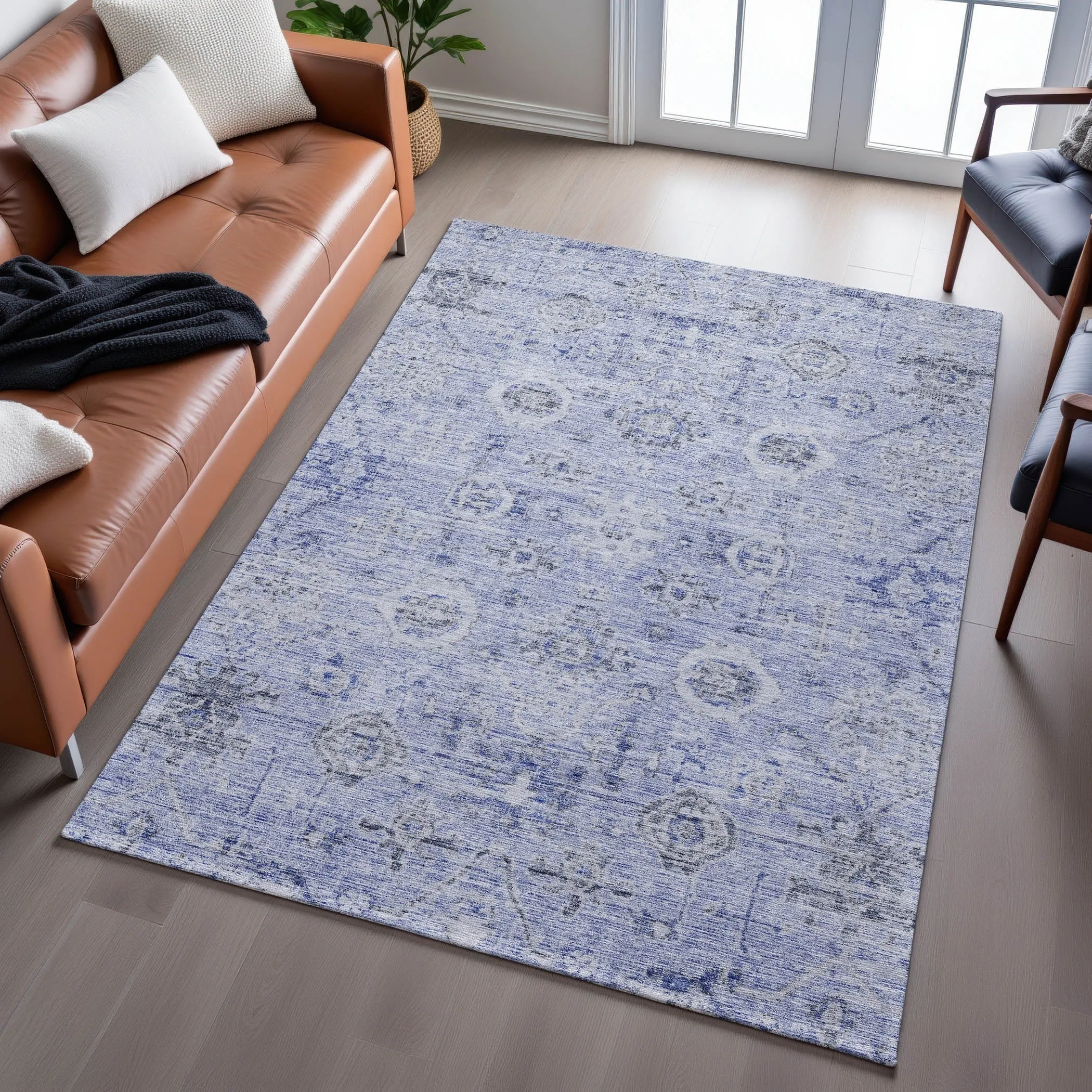 Premium Washable Super Soft Vintage Traditional Mayfield Rug
