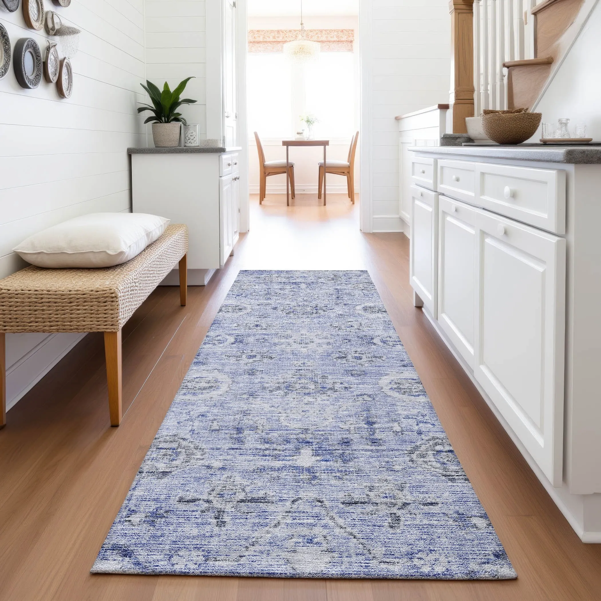 Premium Washable Super Soft Vintage Traditional Mayfield Rug