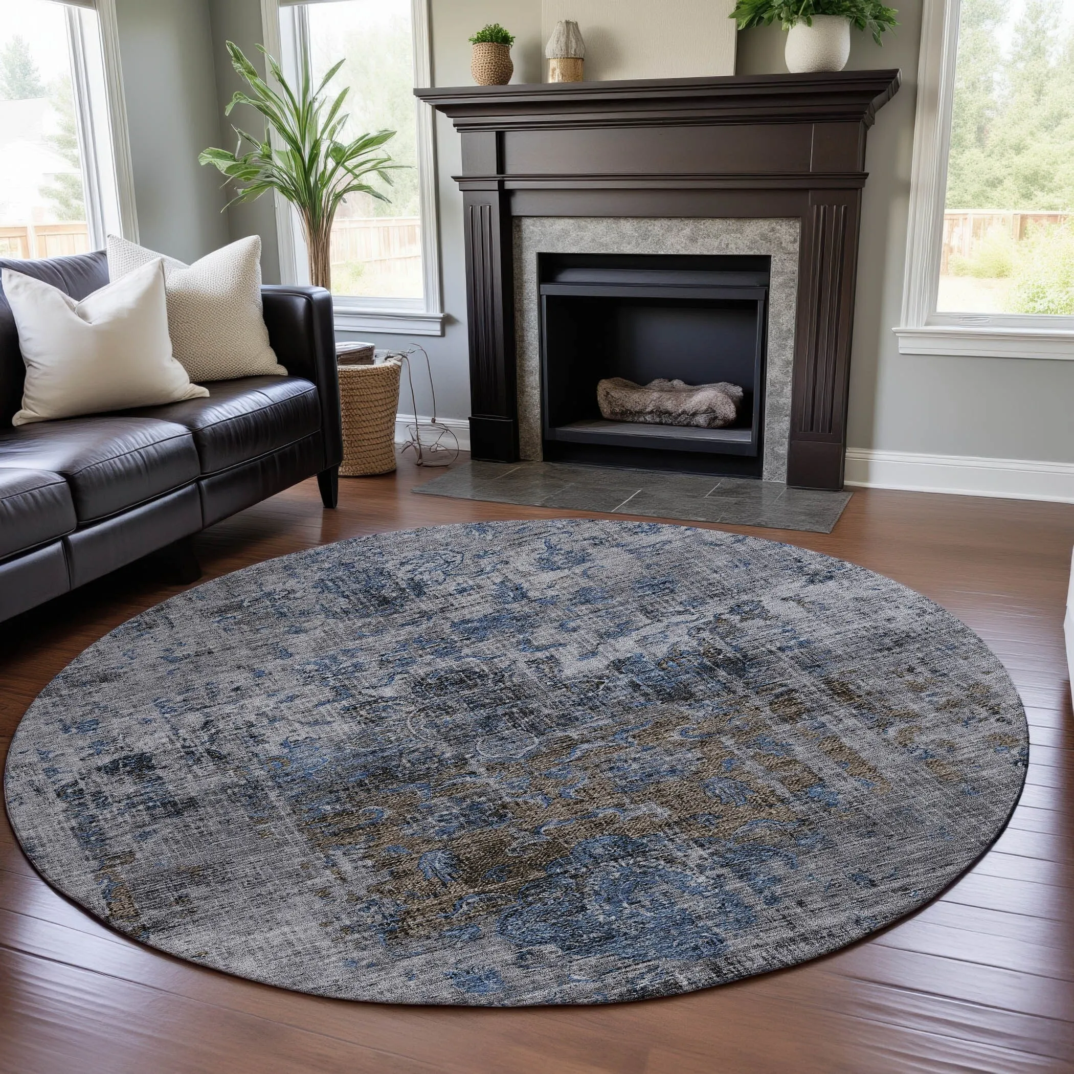 Premium Washable Super Soft Vintage Traditional Mayfield Rug