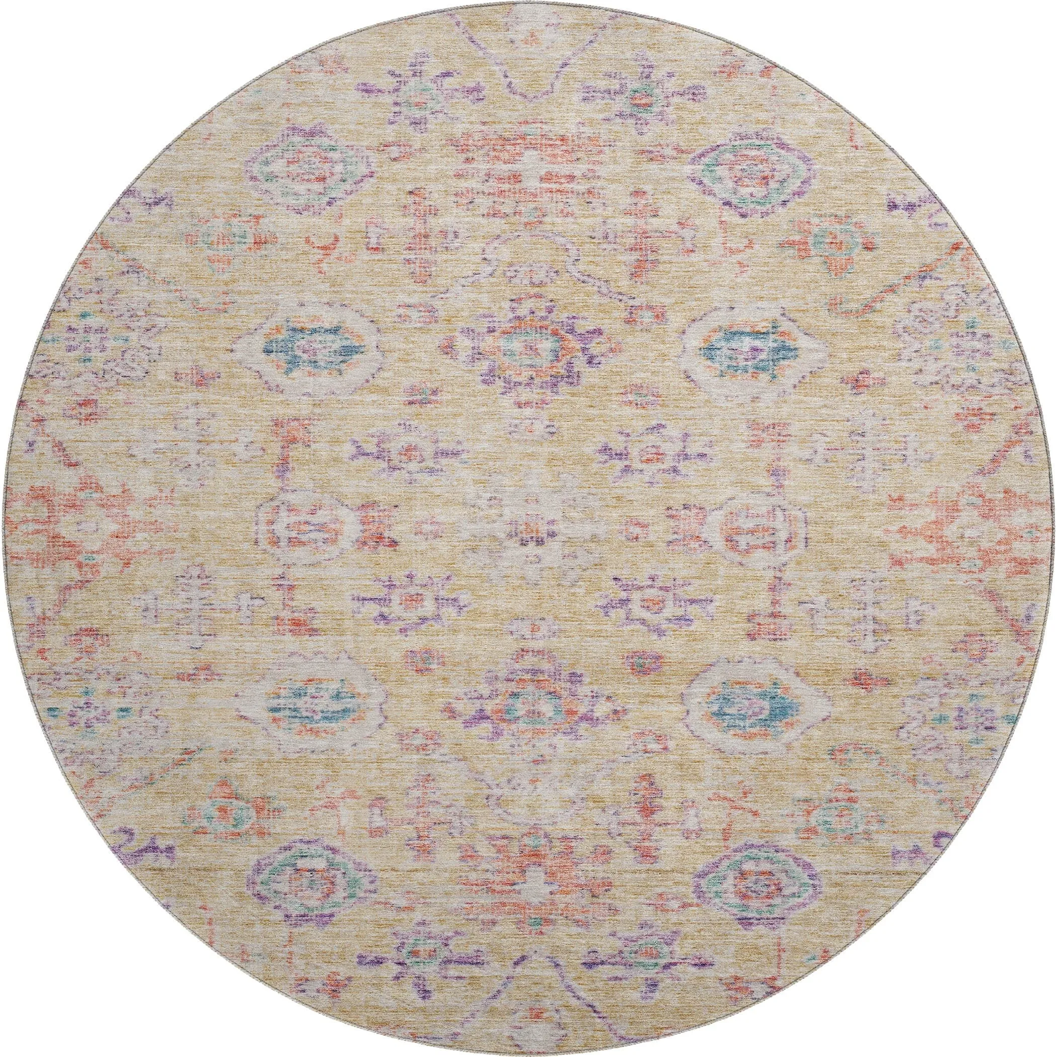 Premium Washable Super Soft Vintage Traditional Mayfield Rug