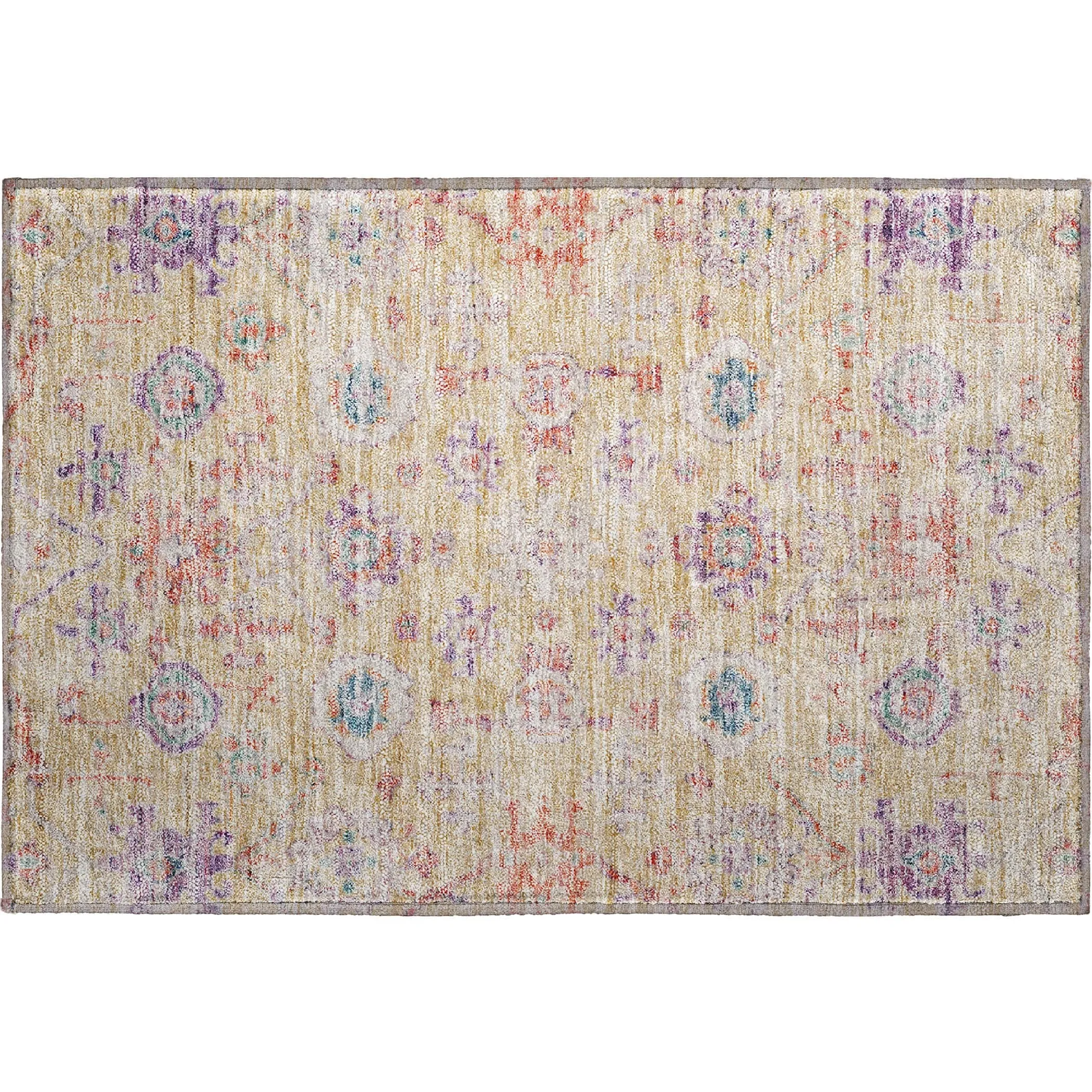 Premium Washable Super Soft Vintage Traditional Mayfield Rug