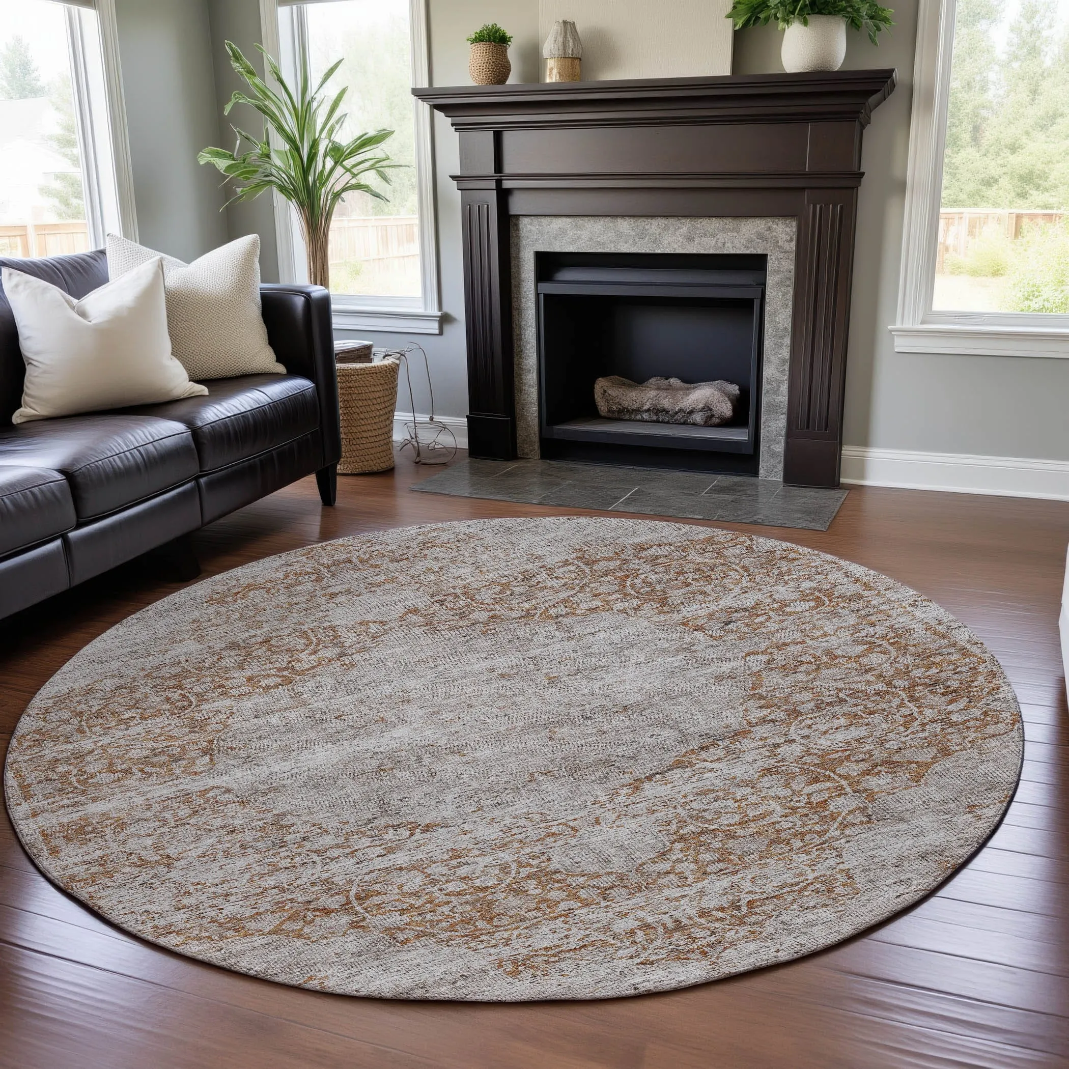 Premium Washable Super Soft Vintage Traditional Mayfield Rug