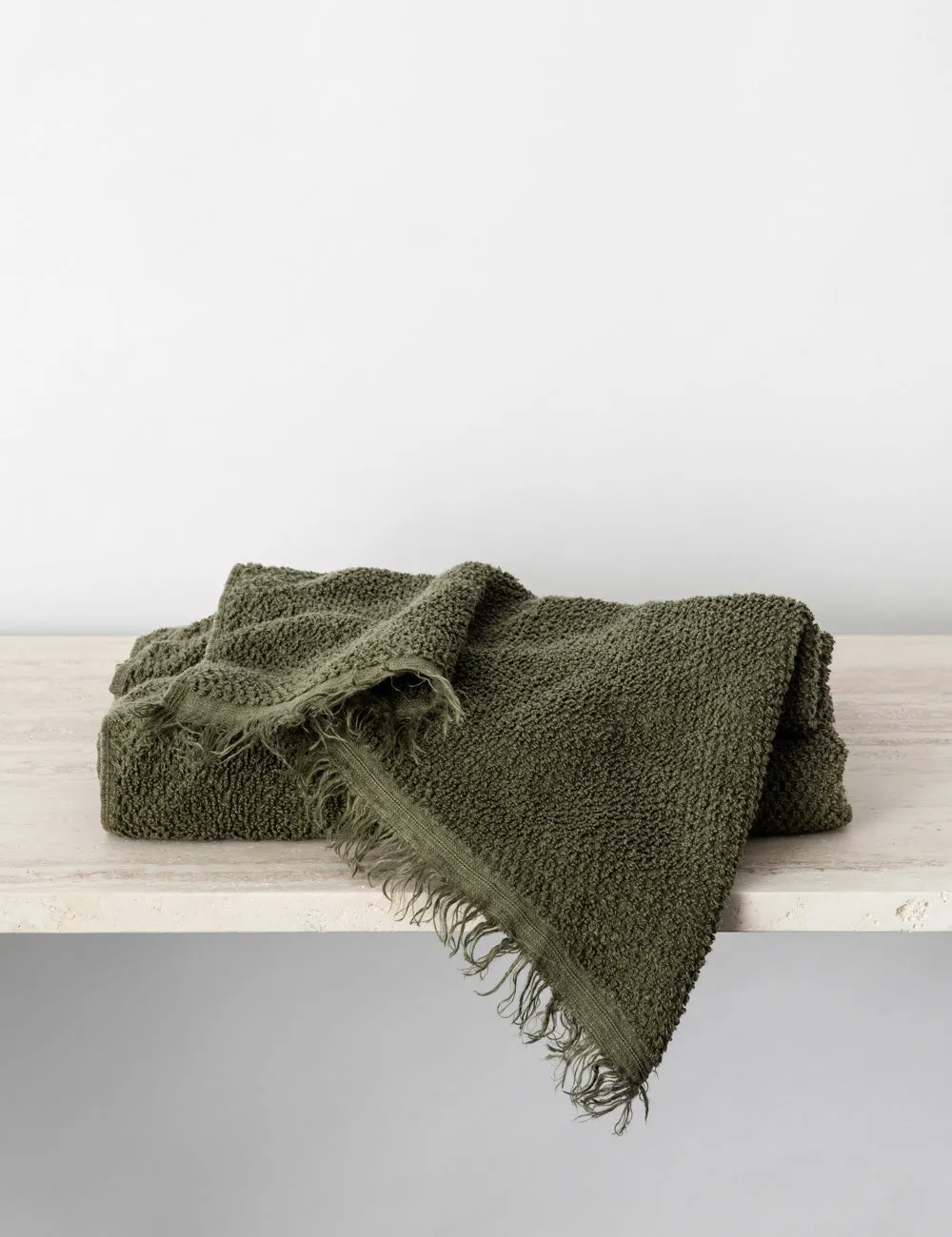 Pure Linen Bath Towel by Cultiver