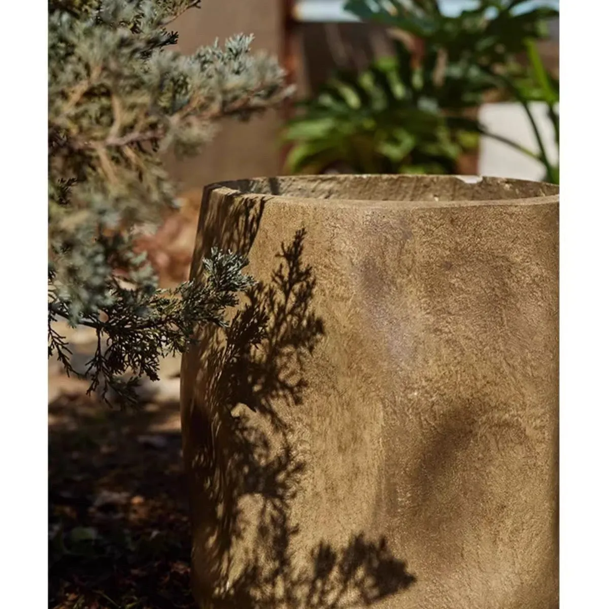 RusticReach Modern Magnesium Planter