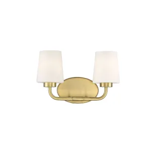 Savoy House Capra 2 Light 15 Wide Bathroom Vanity Light