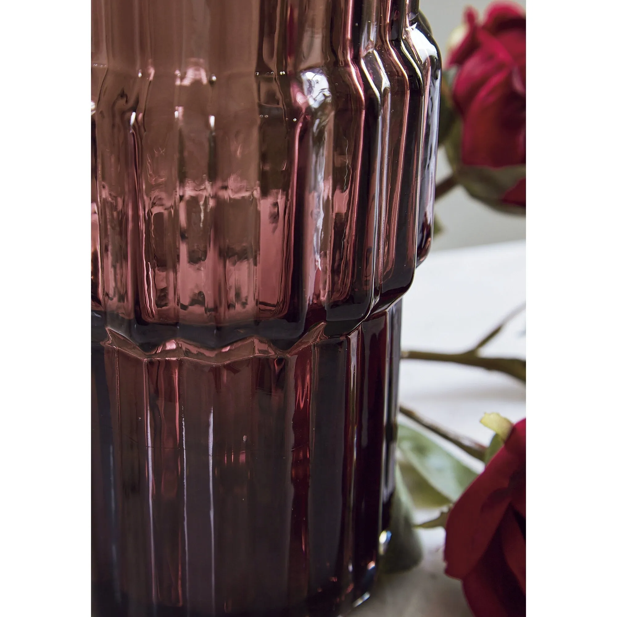 Signature Design by Ashley Dorlow Purple Vase (Set of 2)