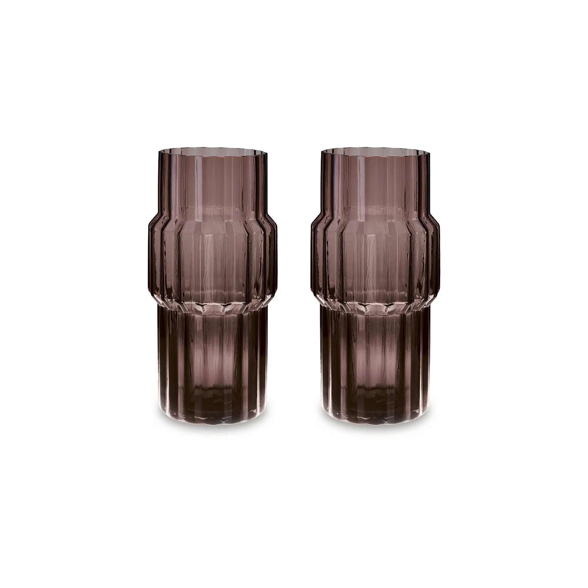 Signature Design by Ashley Dorlow Purple Vase (Set of 2)