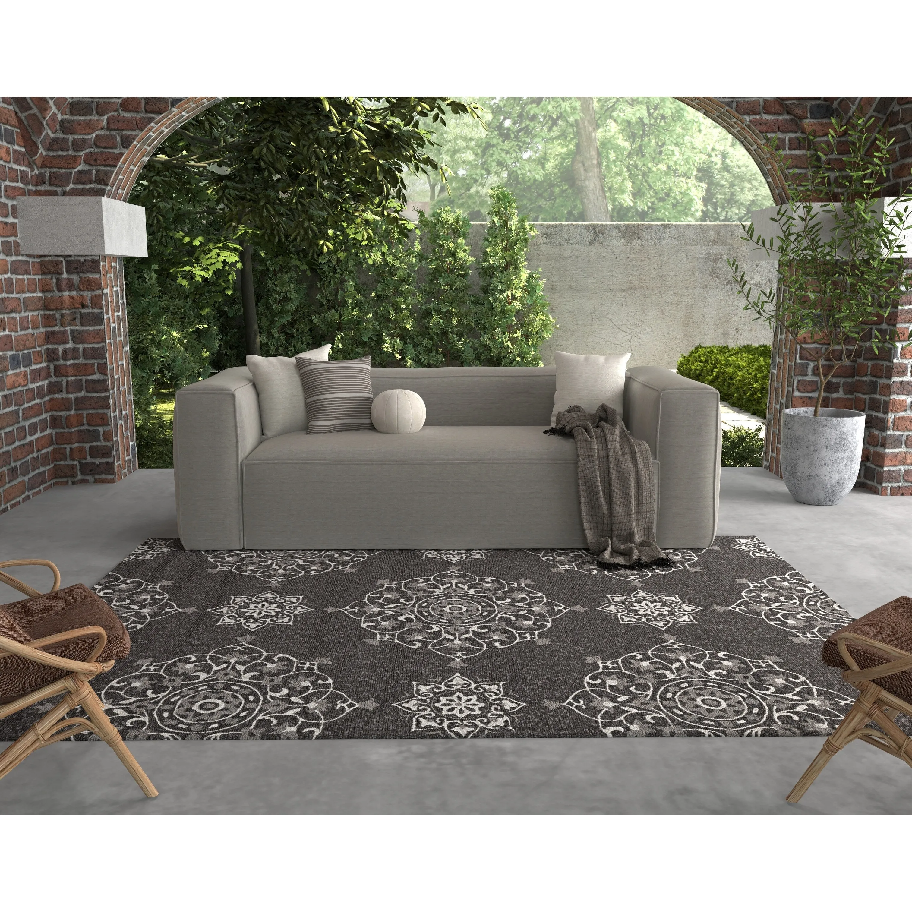 Stonely Boho Modern Handmade Rug by Havenside Home
