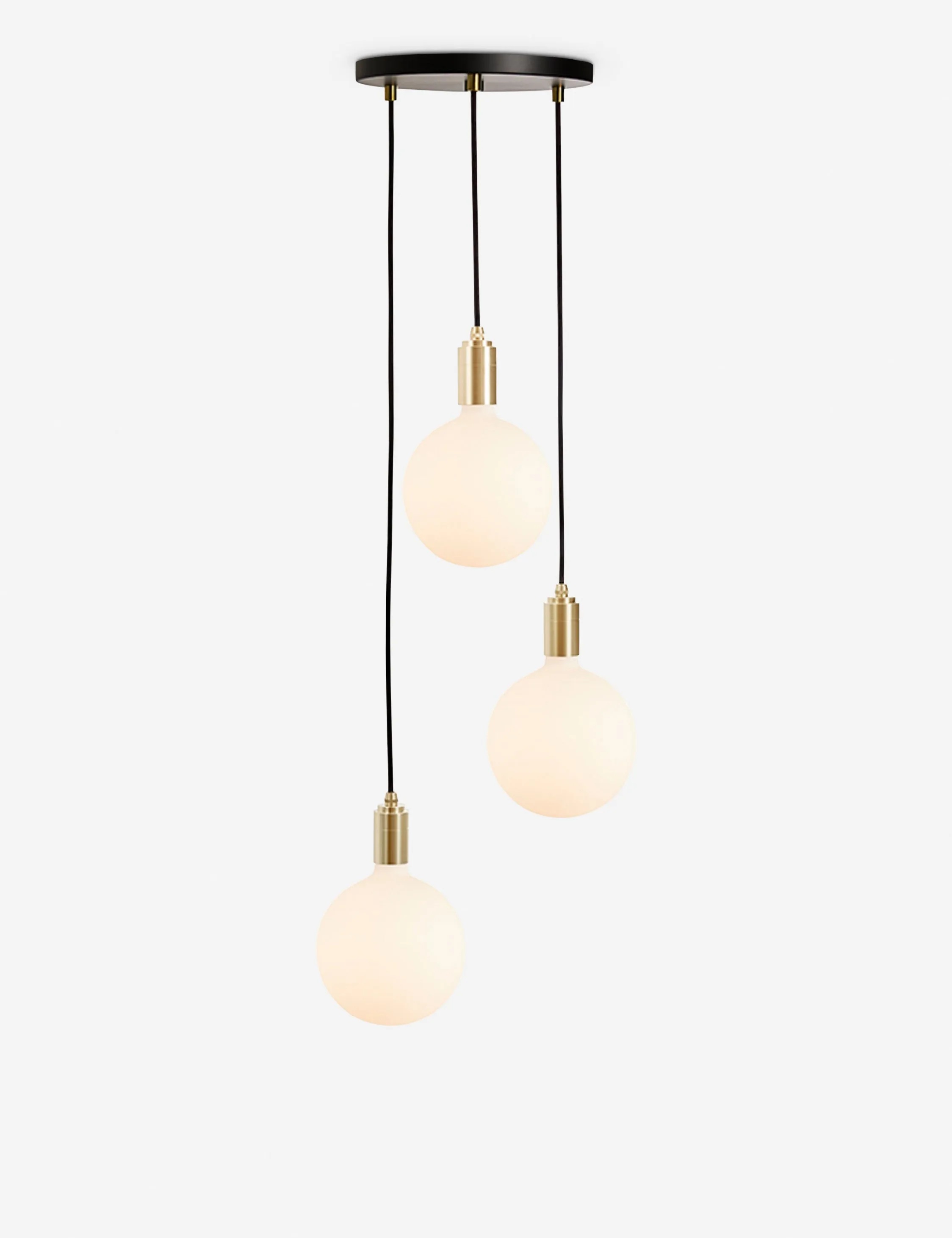 Triple Pendant Light with Sphere IV by Tala