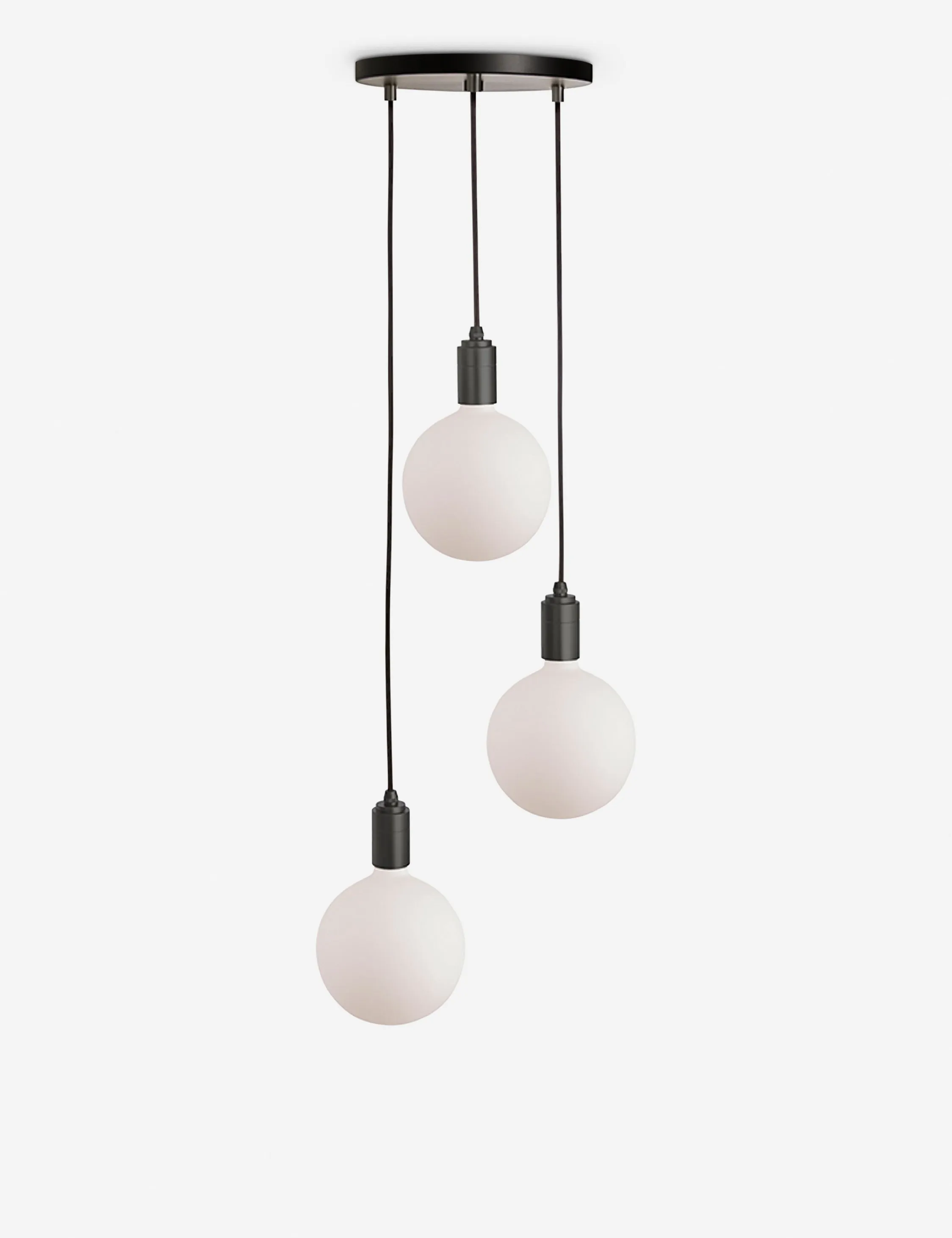 Triple Pendant Light with Sphere IV by Tala