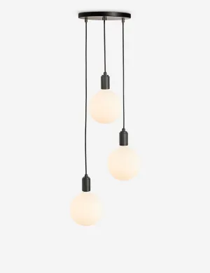 Triple Pendant Light with Sphere IV by Tala