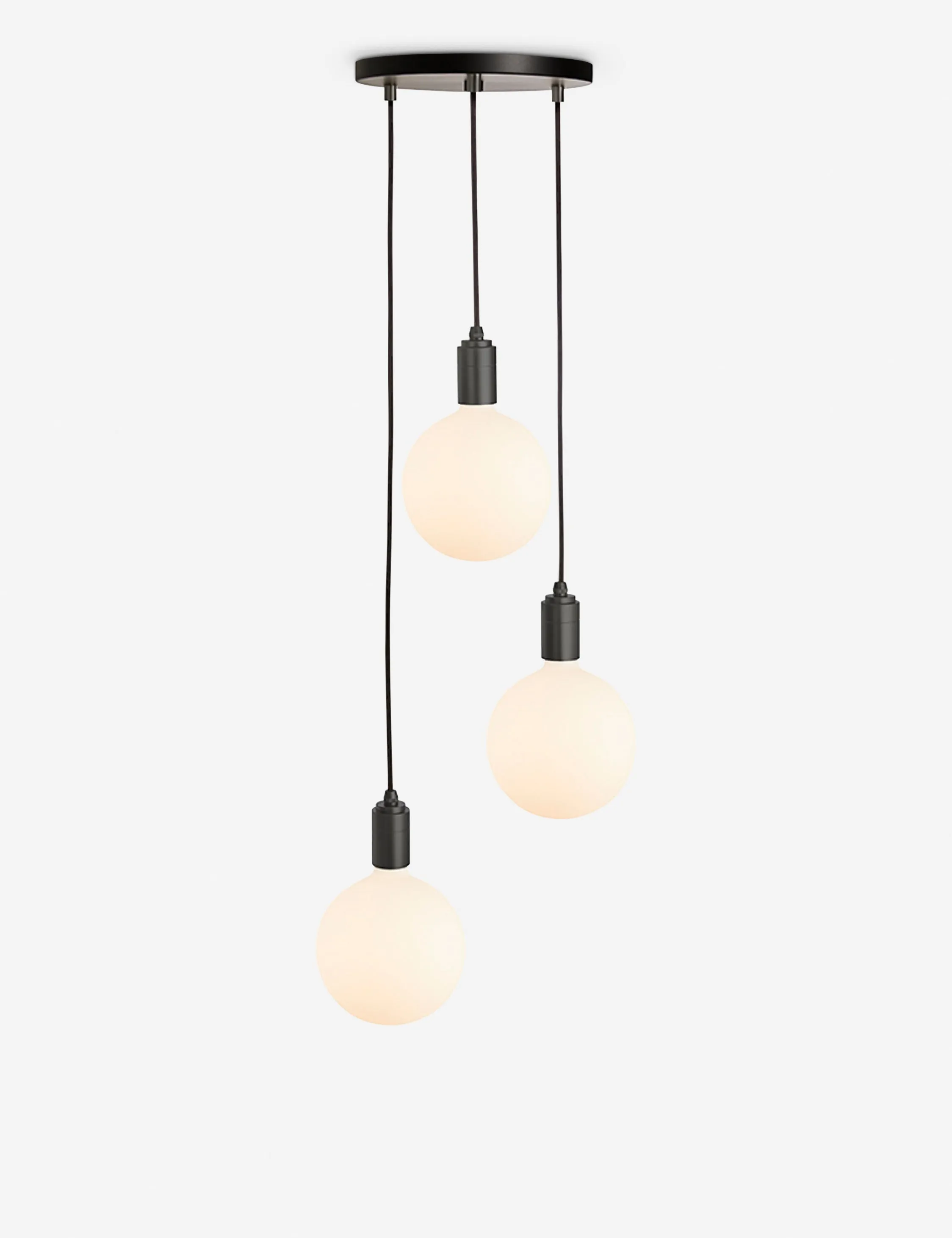 Triple Pendant Light with Sphere IV by Tala