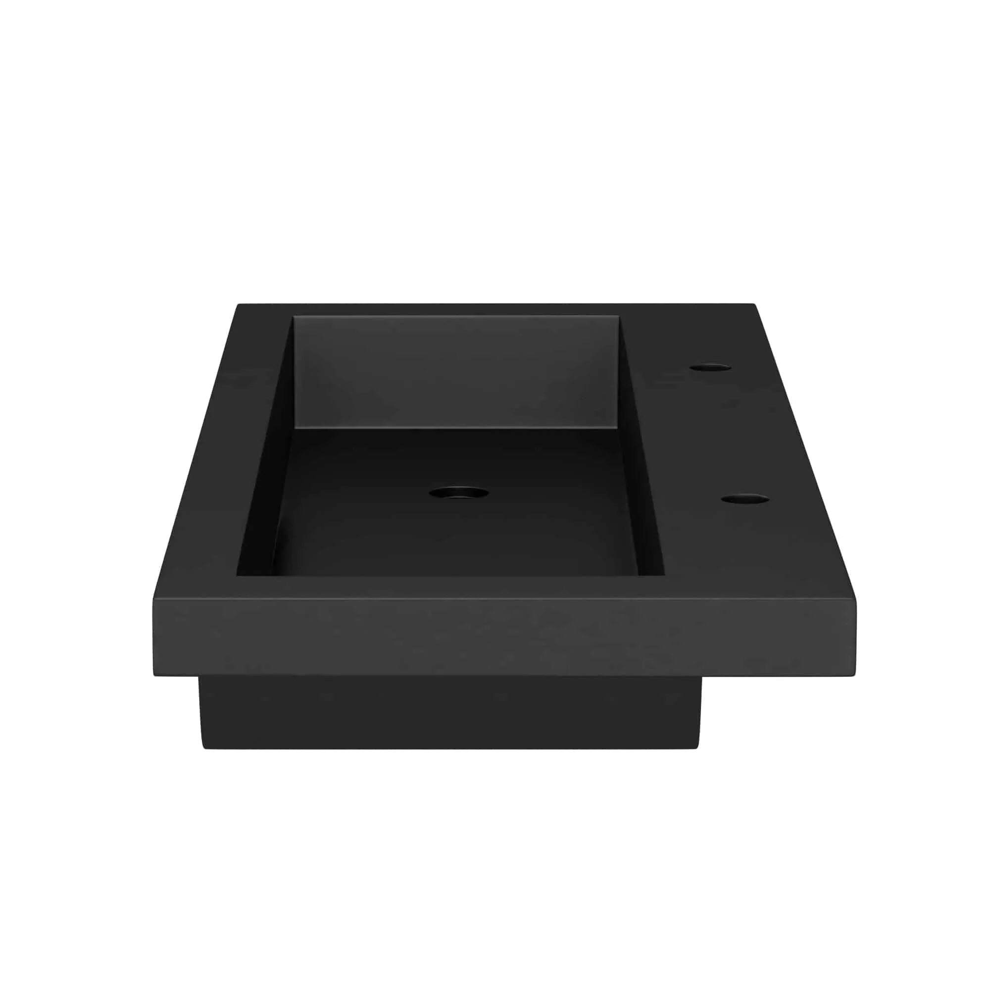 Trough 48-inch NativeStone Drop-in Double Bathroom Sink - 48 x 19 x 5