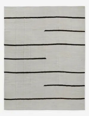 Vintage Turkish Hand-Knotted Wool Rug No. 205. 10'2 x 13'4