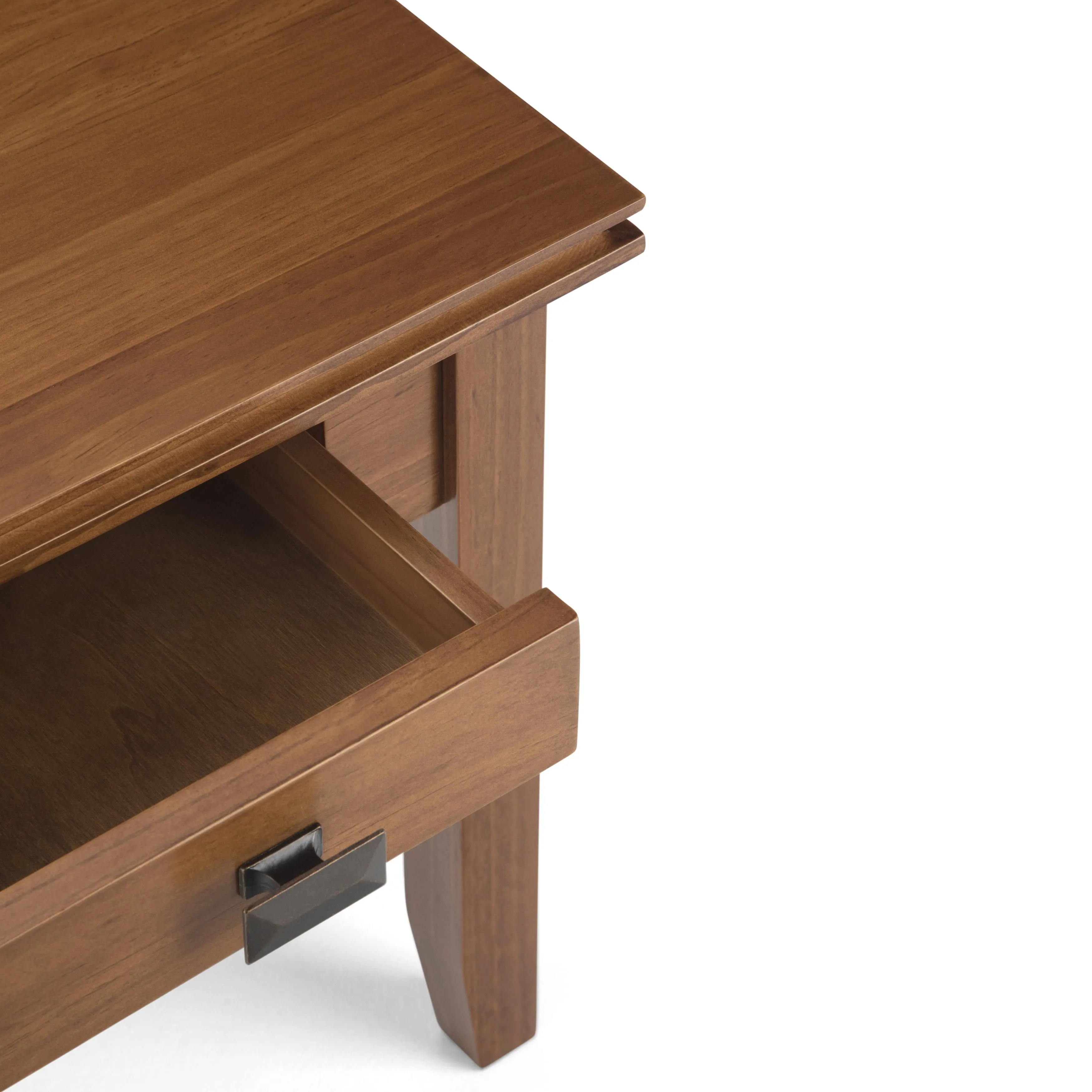 WYNDENHALL Stratford SOLID WOOD 21 inch Wide Square Transitional End Side Table