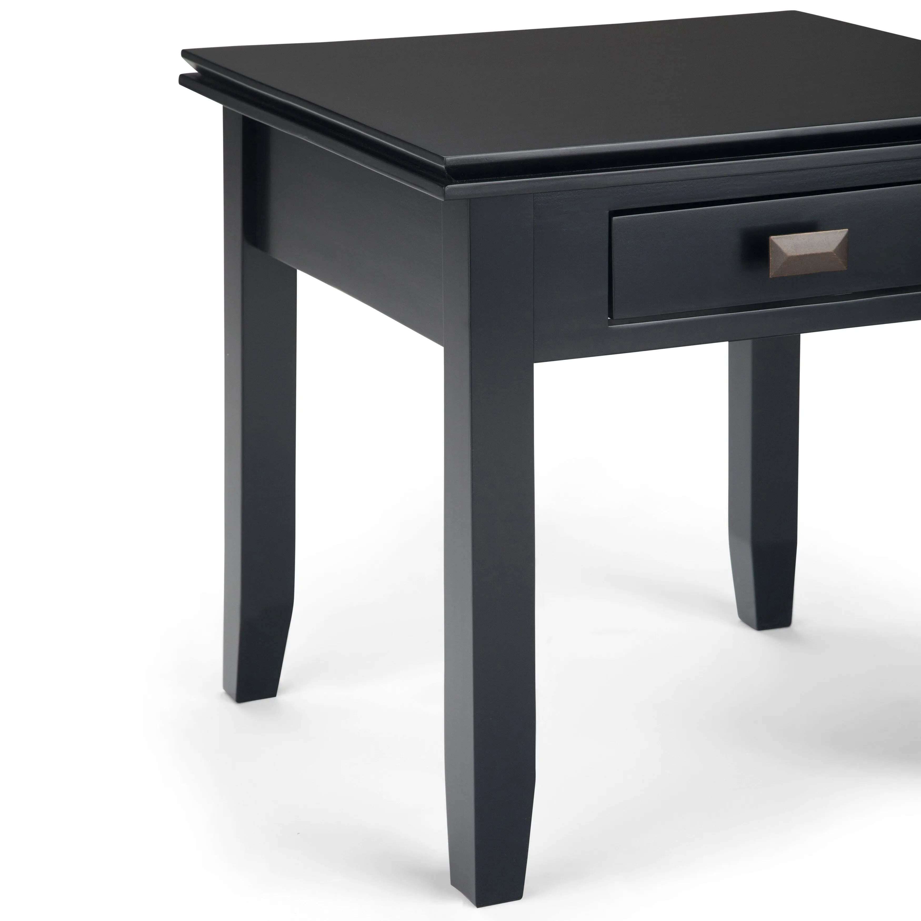 WYNDENHALL Stratford SOLID WOOD 21 inch Wide Square Transitional End Side Table