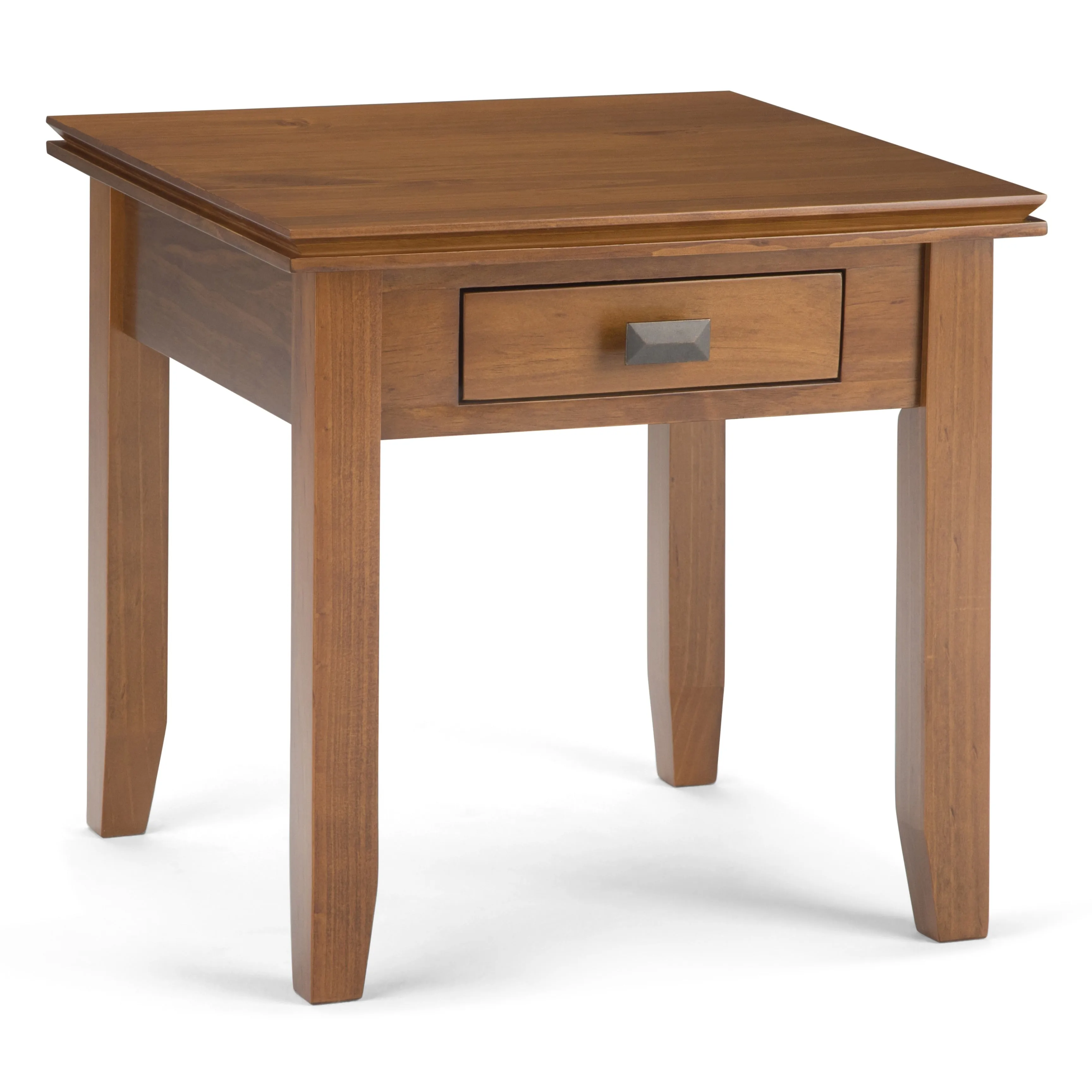 WYNDENHALL Stratford SOLID WOOD 21 inch Wide Square Transitional End Side Table