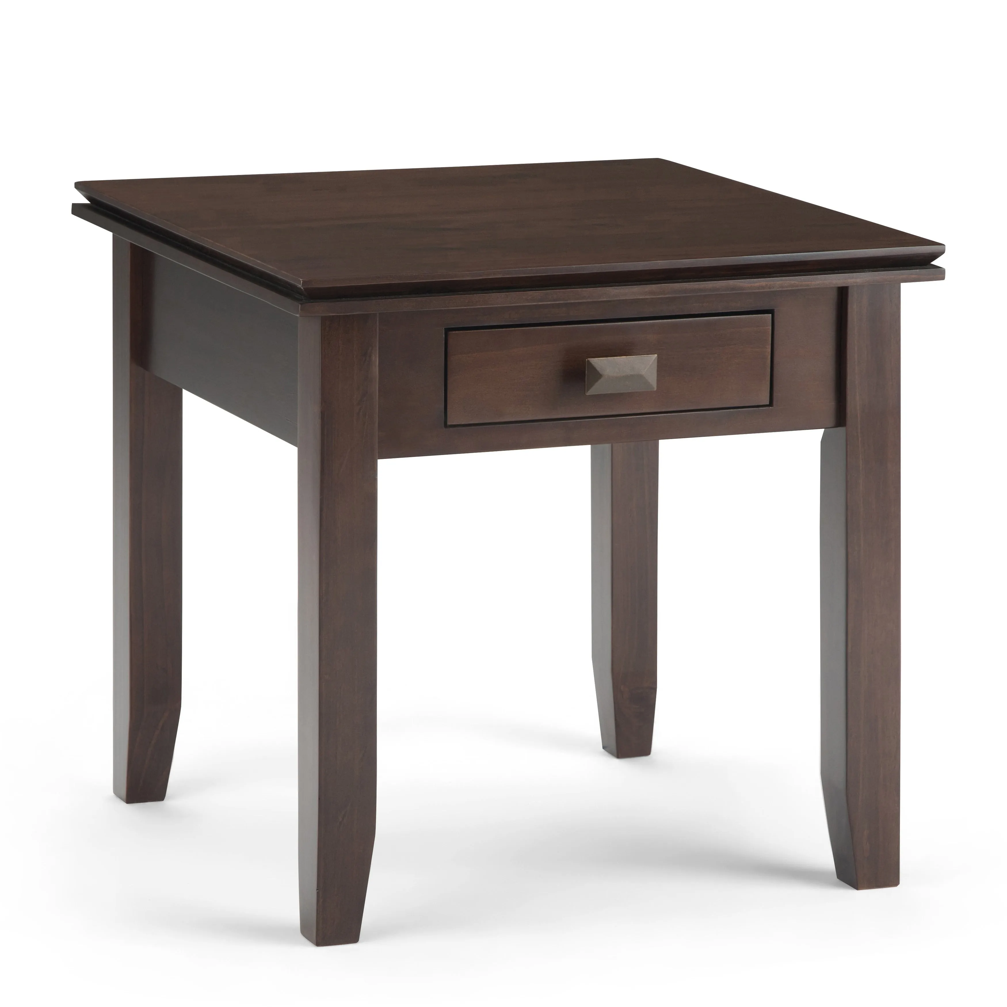 WYNDENHALL Stratford SOLID WOOD 21 inch Wide Square Transitional End Side Table