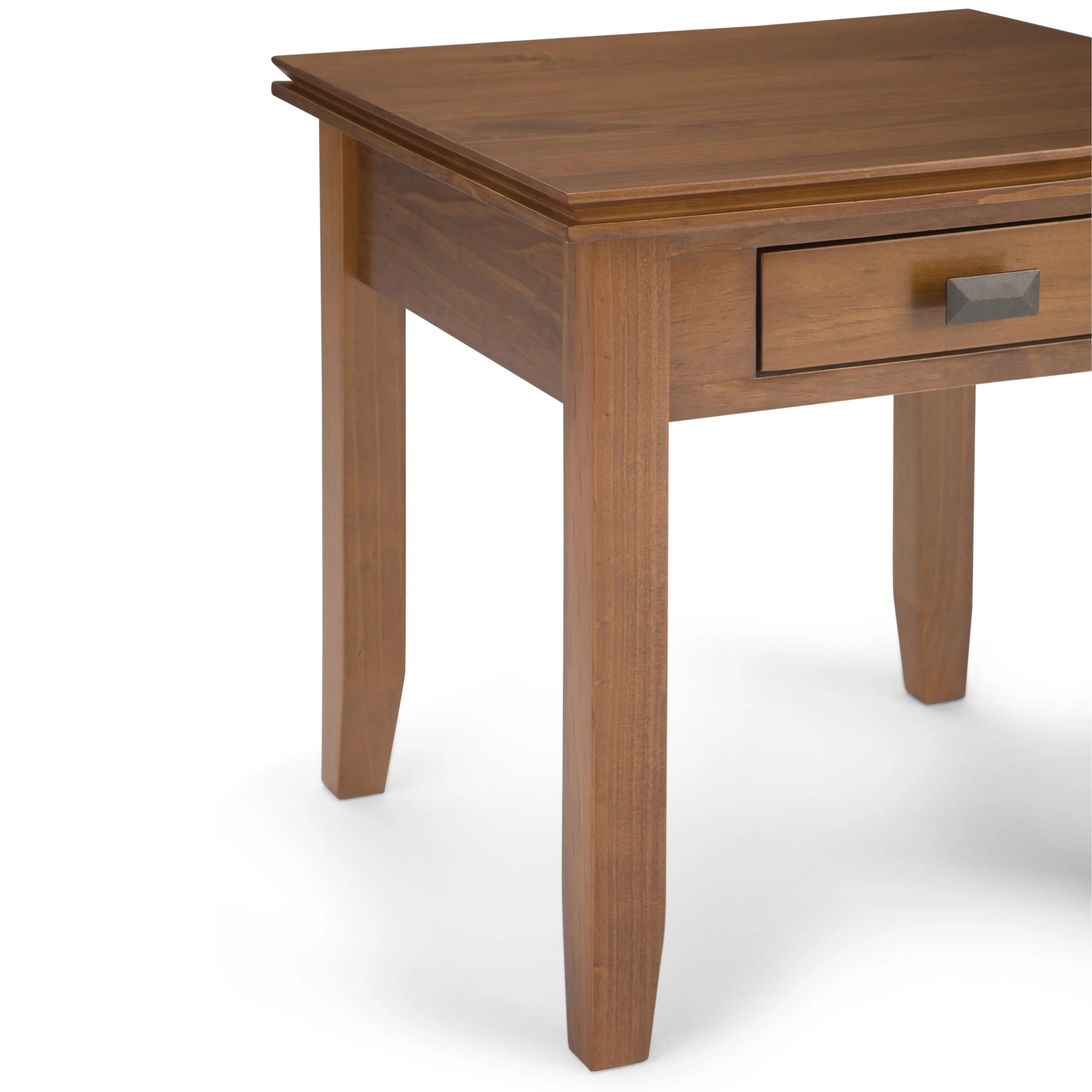 WYNDENHALL Stratford SOLID WOOD 21 inch Wide Square Transitional End Side Table