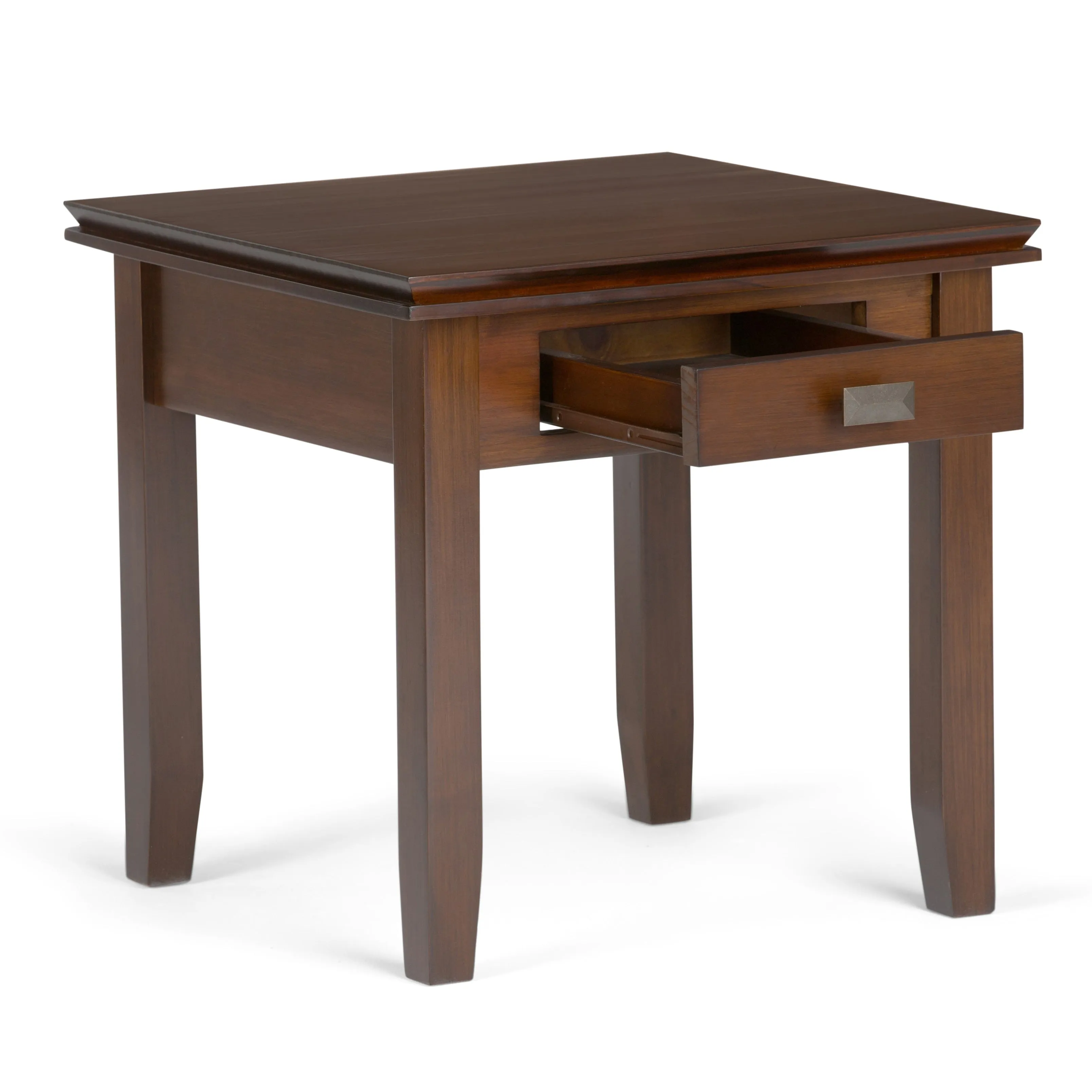 WYNDENHALL Stratford SOLID WOOD 21 inch Wide Square Transitional End Side Table