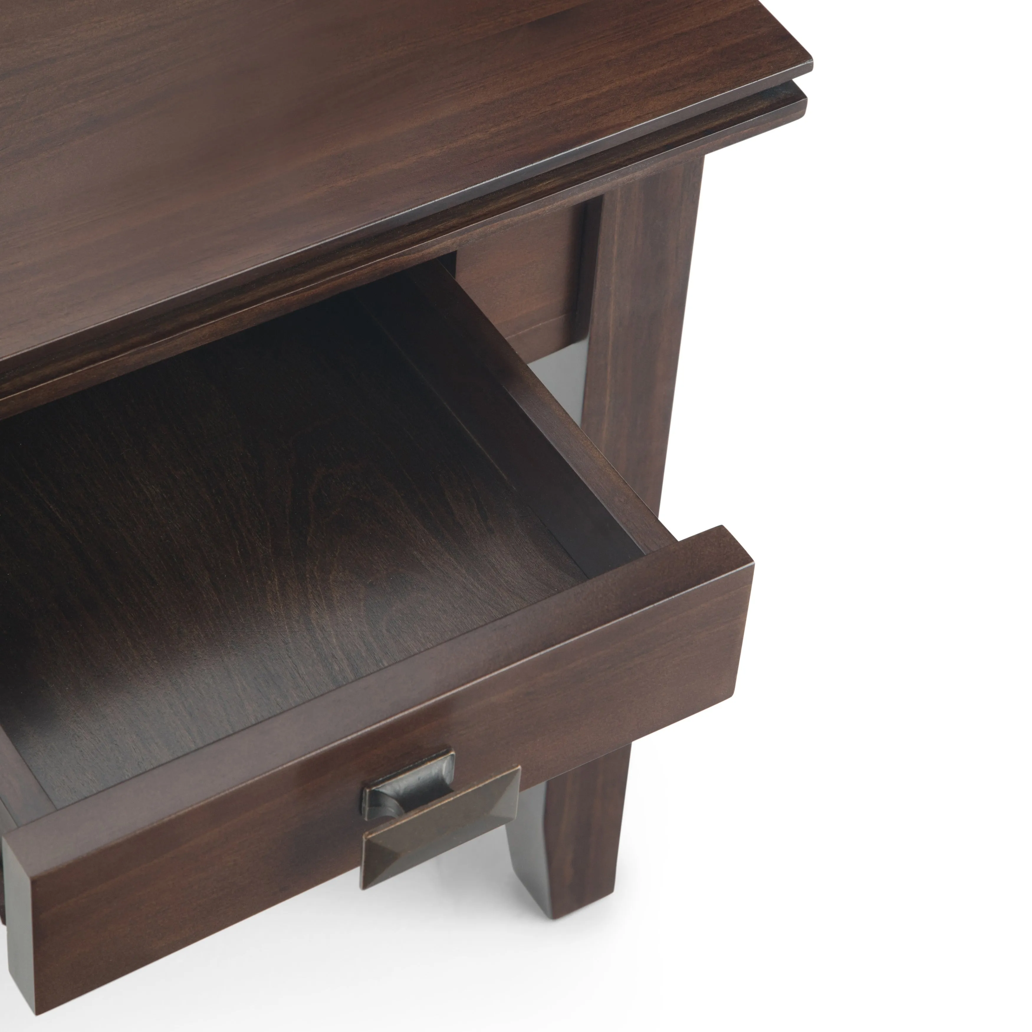 WYNDENHALL Stratford SOLID WOOD 21 inch Wide Square Transitional End Side Table