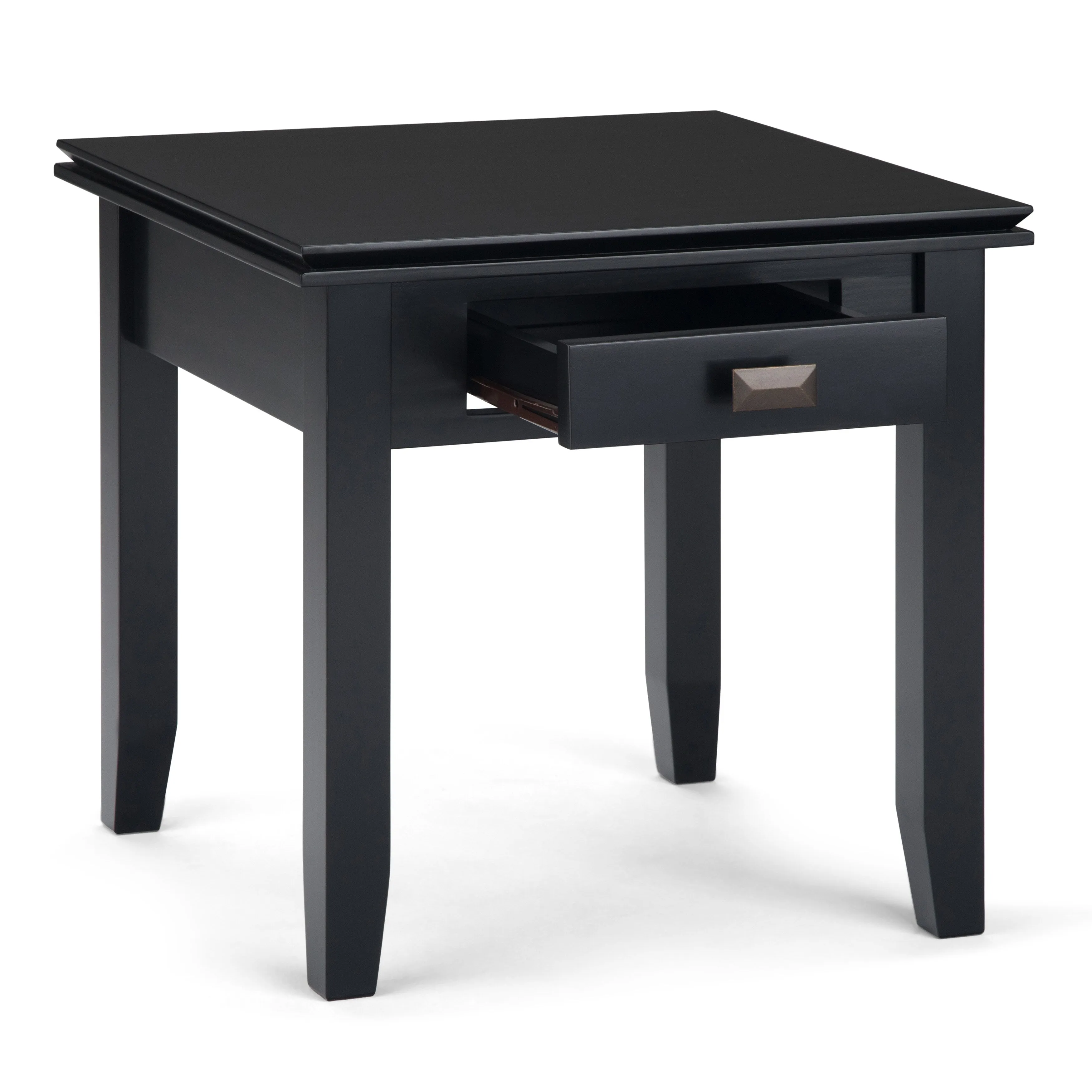 WYNDENHALL Stratford SOLID WOOD 21 inch Wide Square Transitional End Side Table