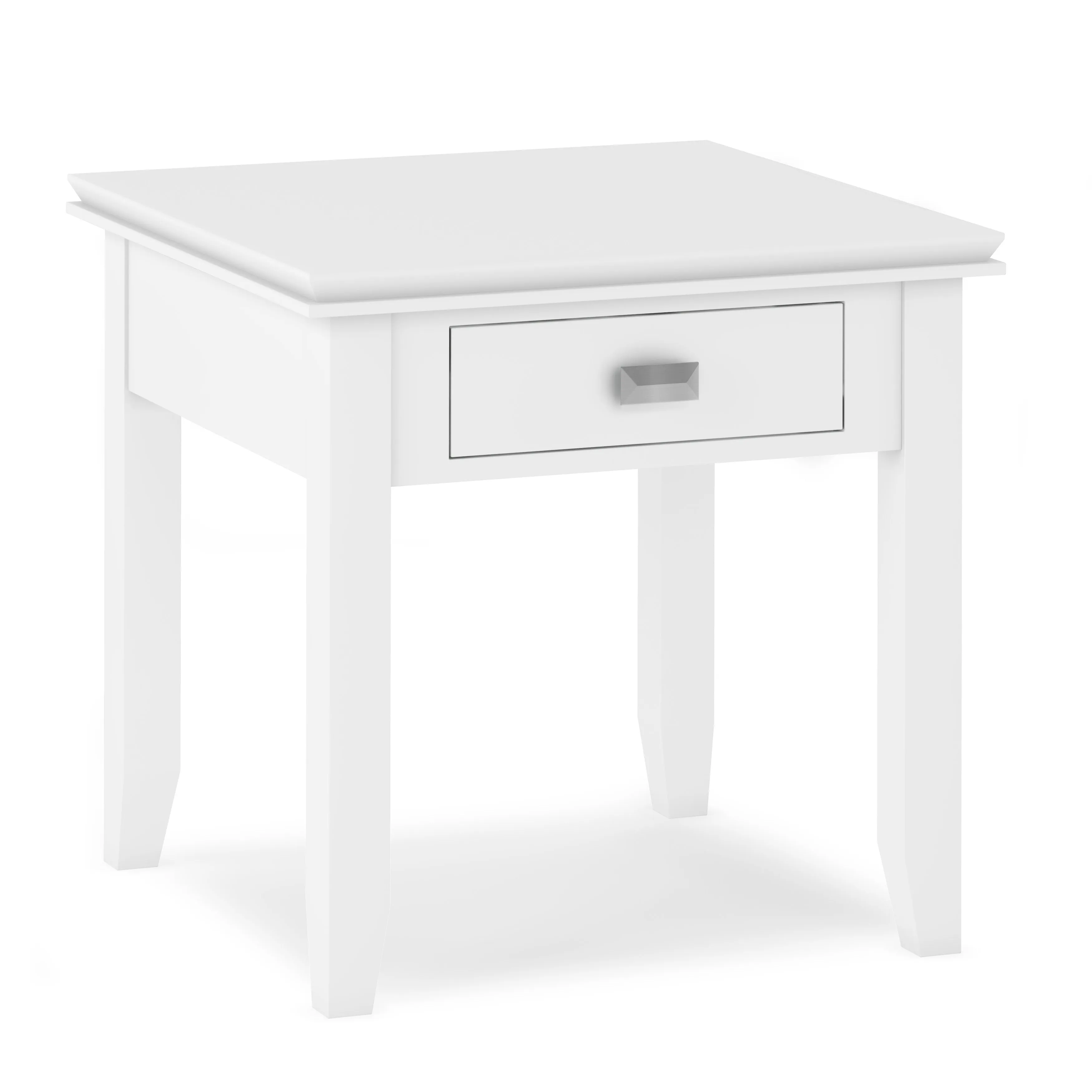 WYNDENHALL Stratford SOLID WOOD 21 inch Wide Square Transitional End Side Table