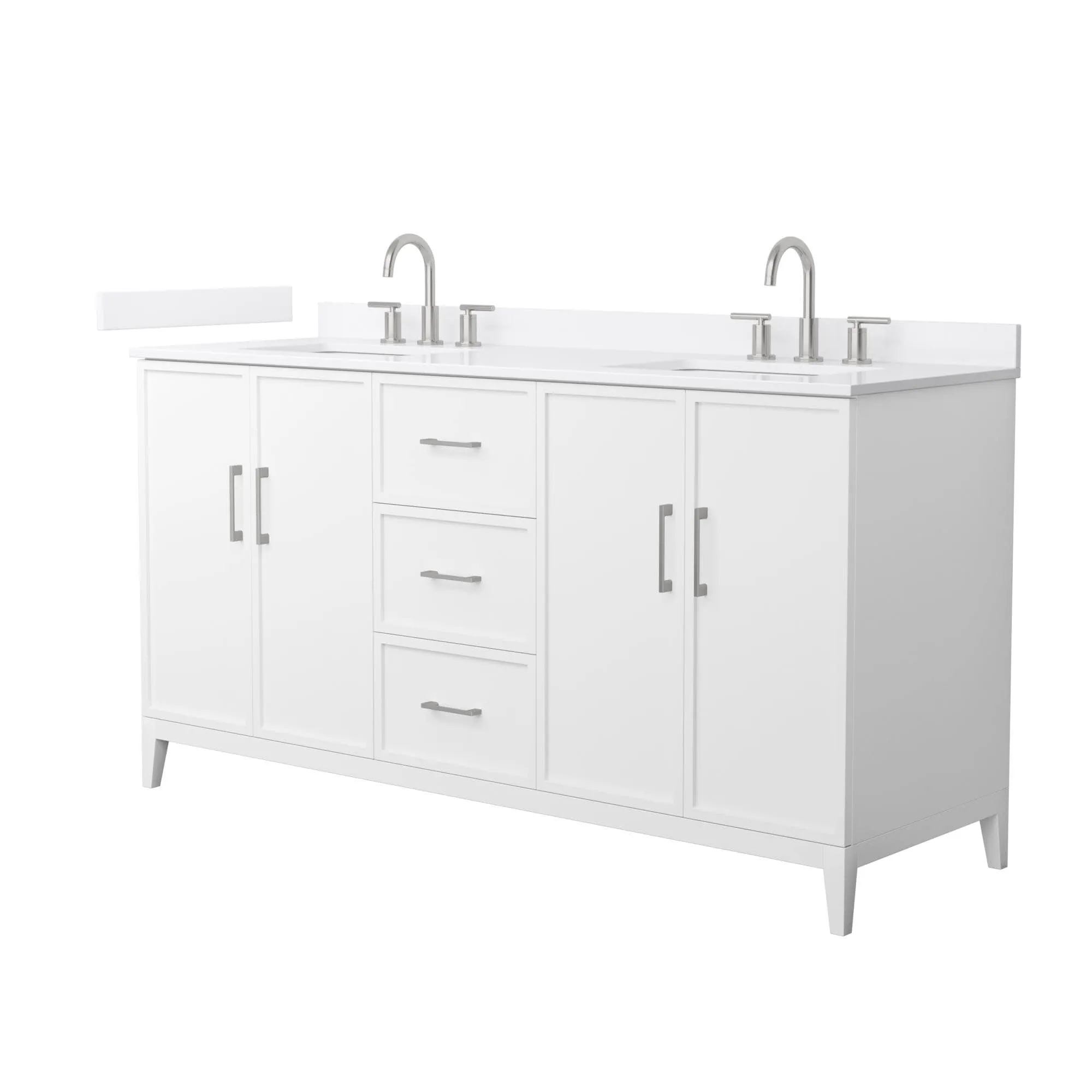 Wyndham Collection WCH717166D-QTZ-US3MXX Elan 66 Free Standing Double
