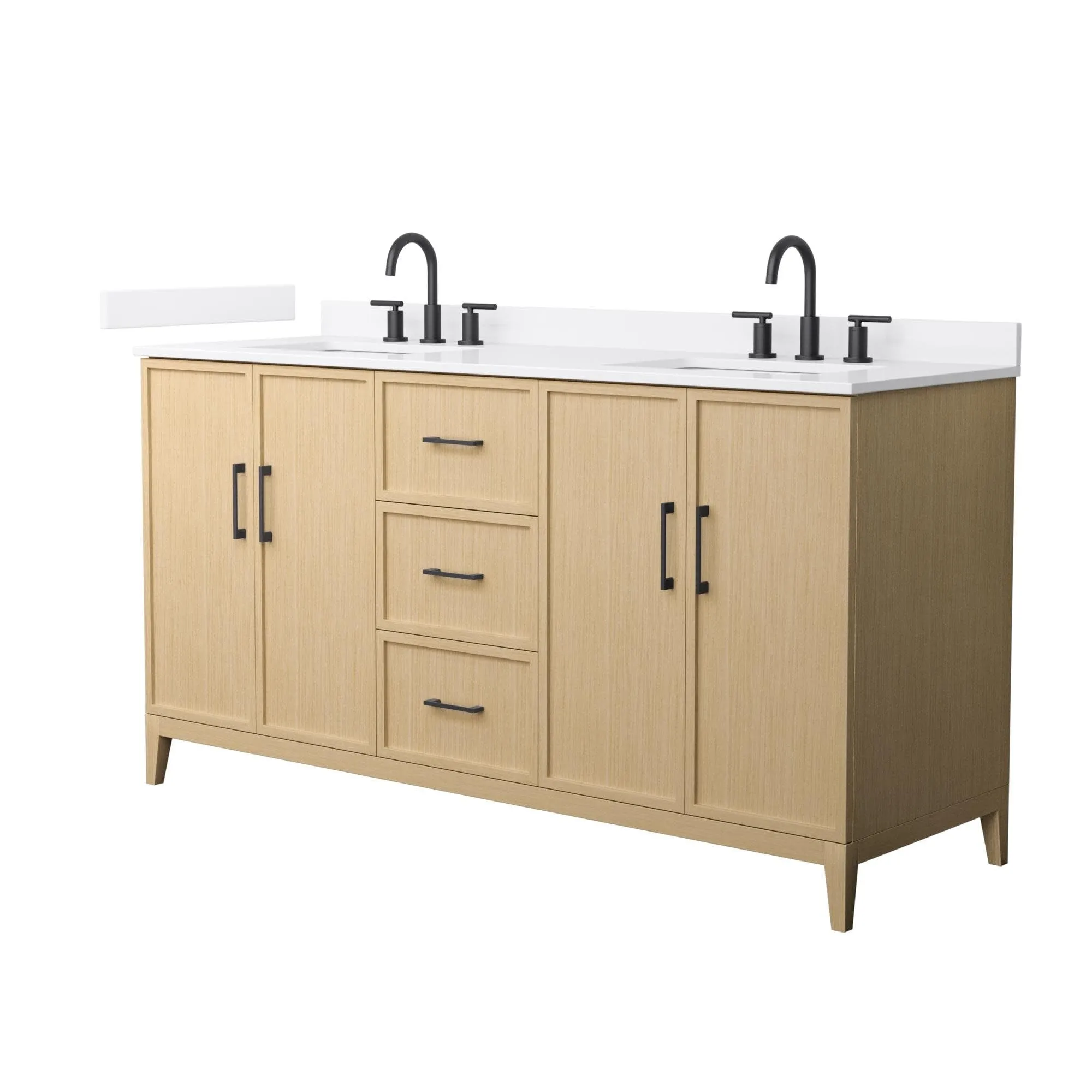 Wyndham Collection WCH717166D-QTZ-US3MXX Elan 66 Free Standing Double