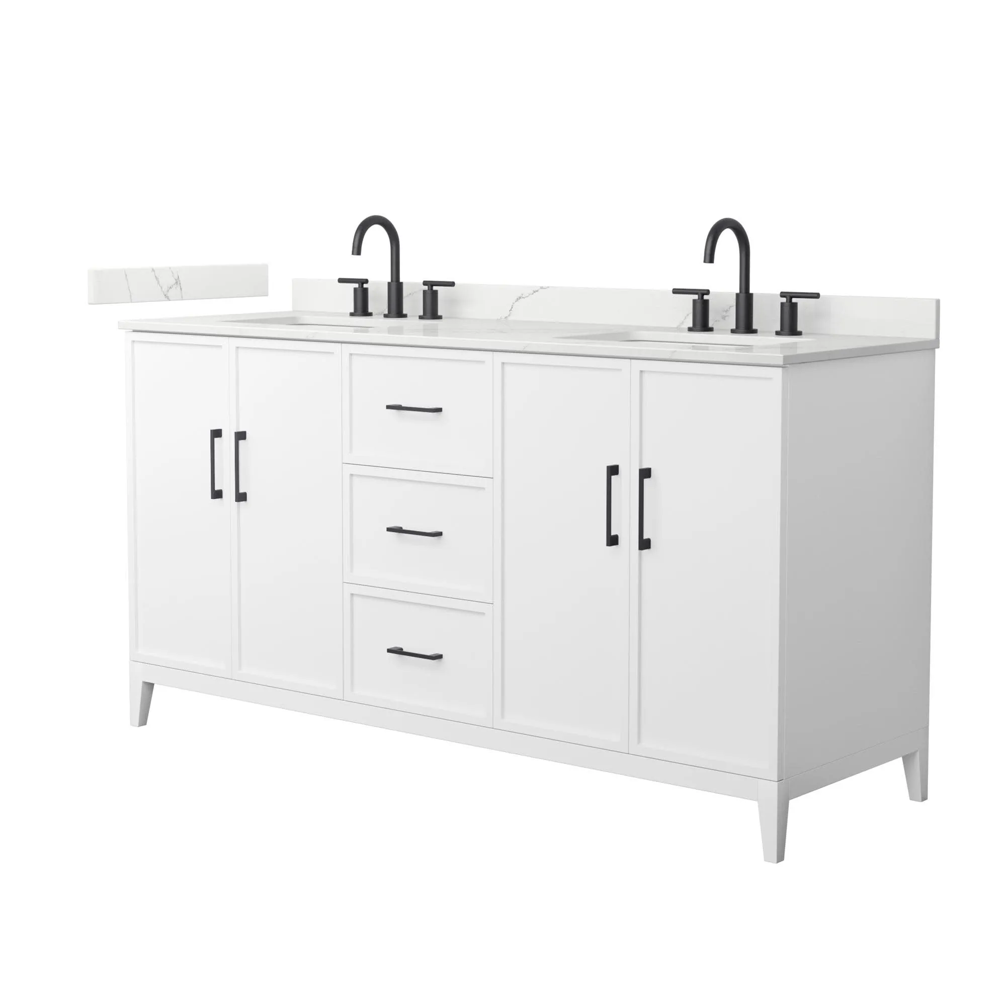 Wyndham Collection WCH717166D-QTZ-US3MXX Elan 66 Free Standing Double