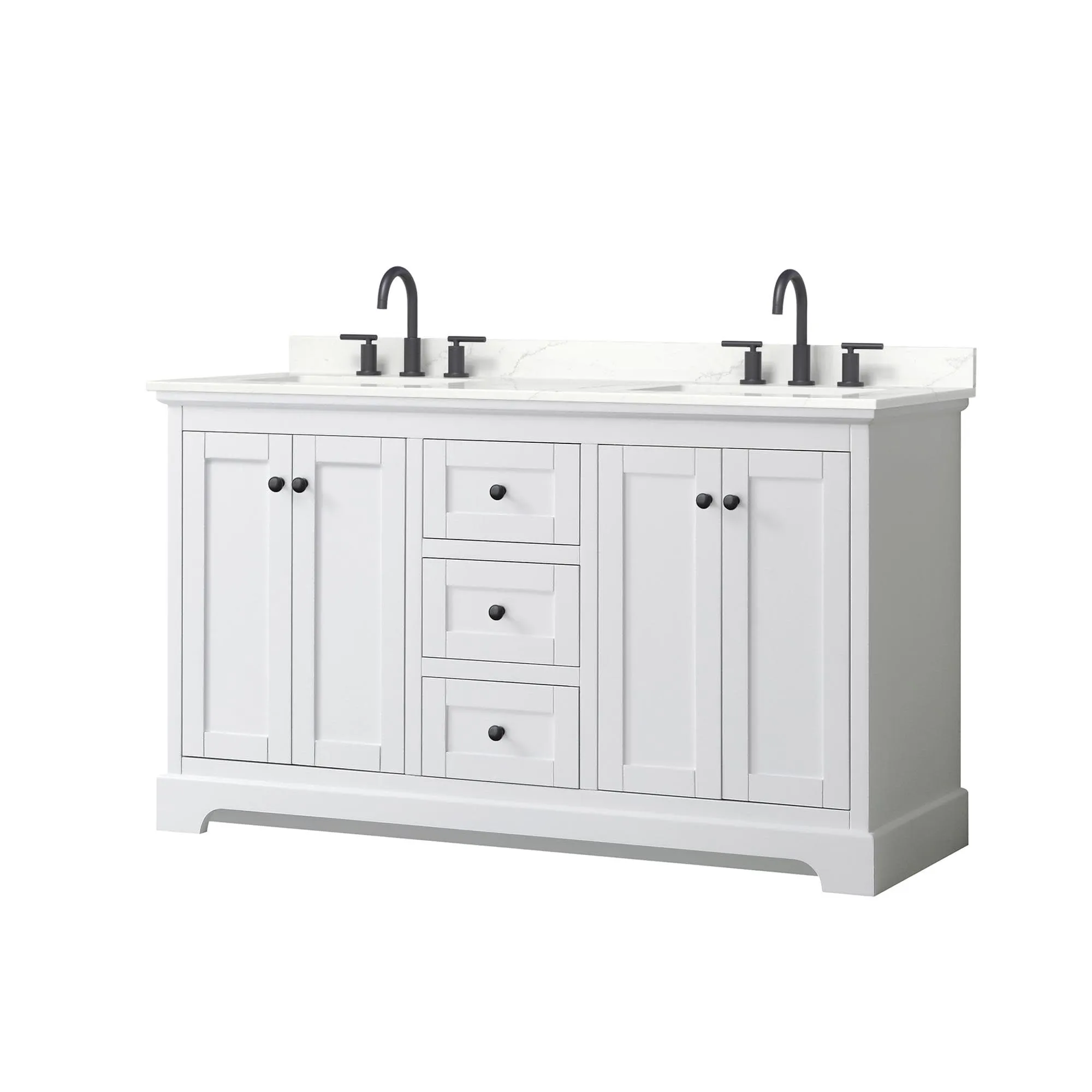 Wyndham Collection WCV232360D-QTZ-US3MXX Avery 60 Free Standing