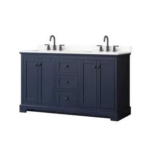 Wyndham Collection WCV232360D-QTZ-US3MXX Avery 60 Free Standing