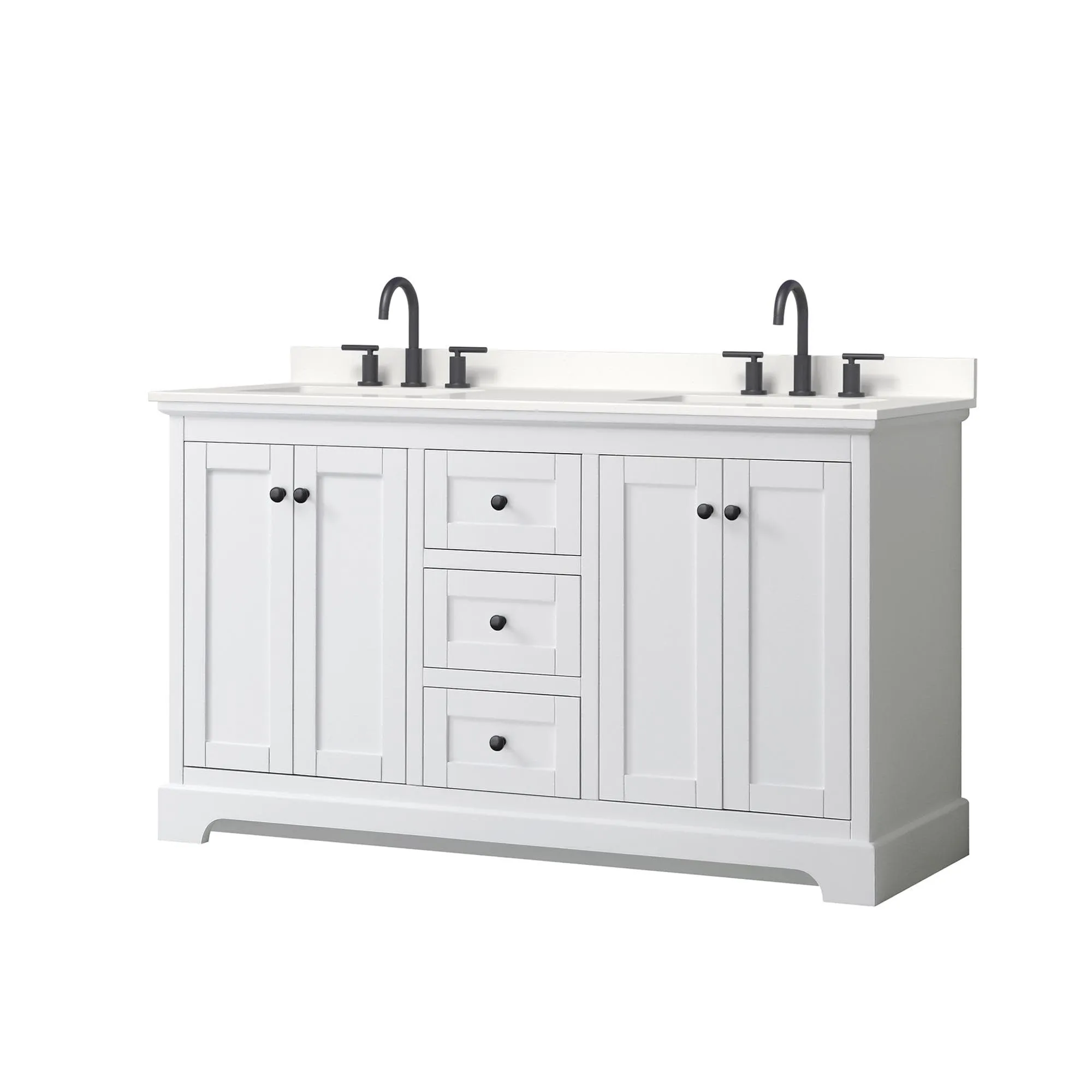 Wyndham Collection WCV232360D-QTZ-US3MXX Avery 60 Free Standing