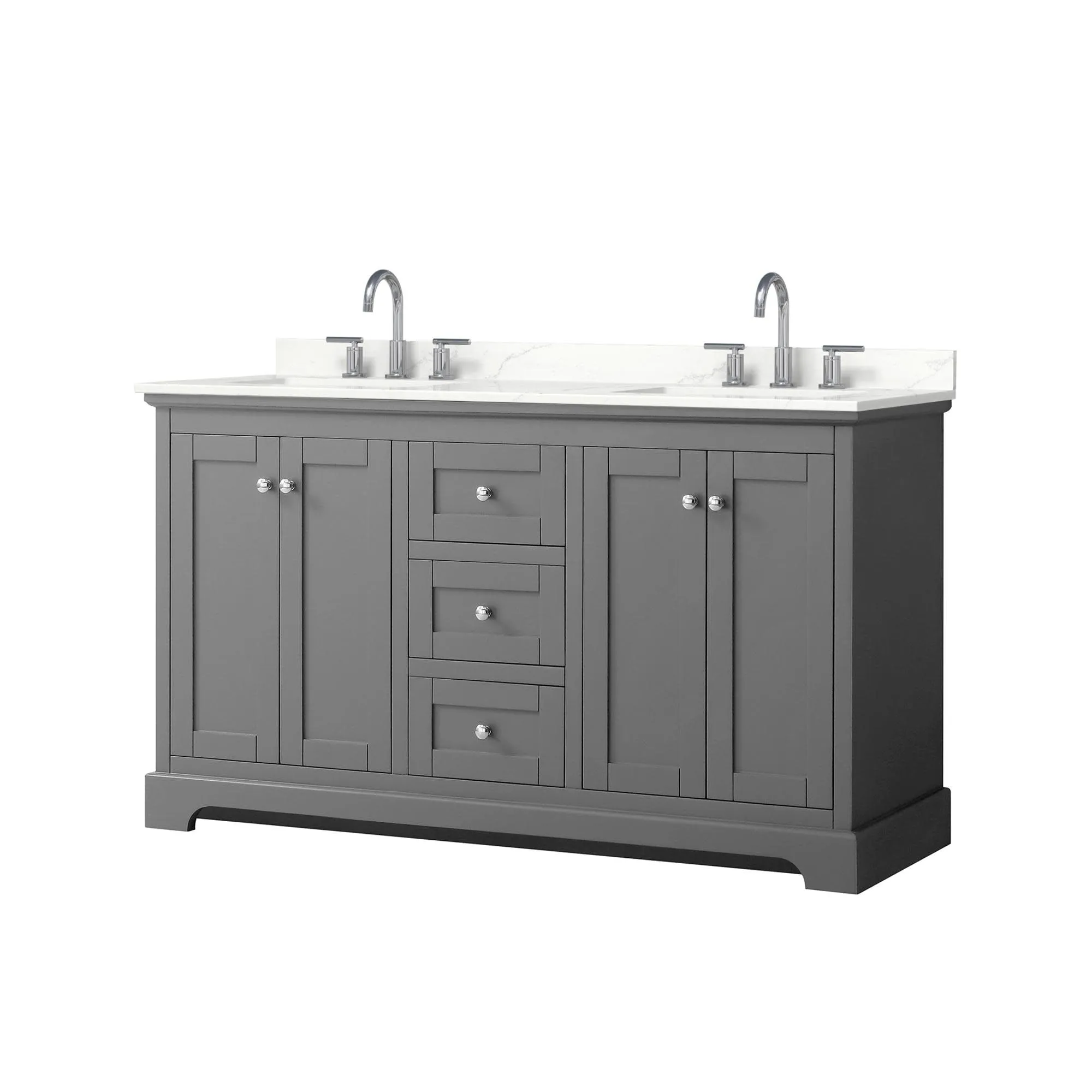Wyndham Collection WCV232360D-QTZ-US3MXX Avery 60 Free Standing