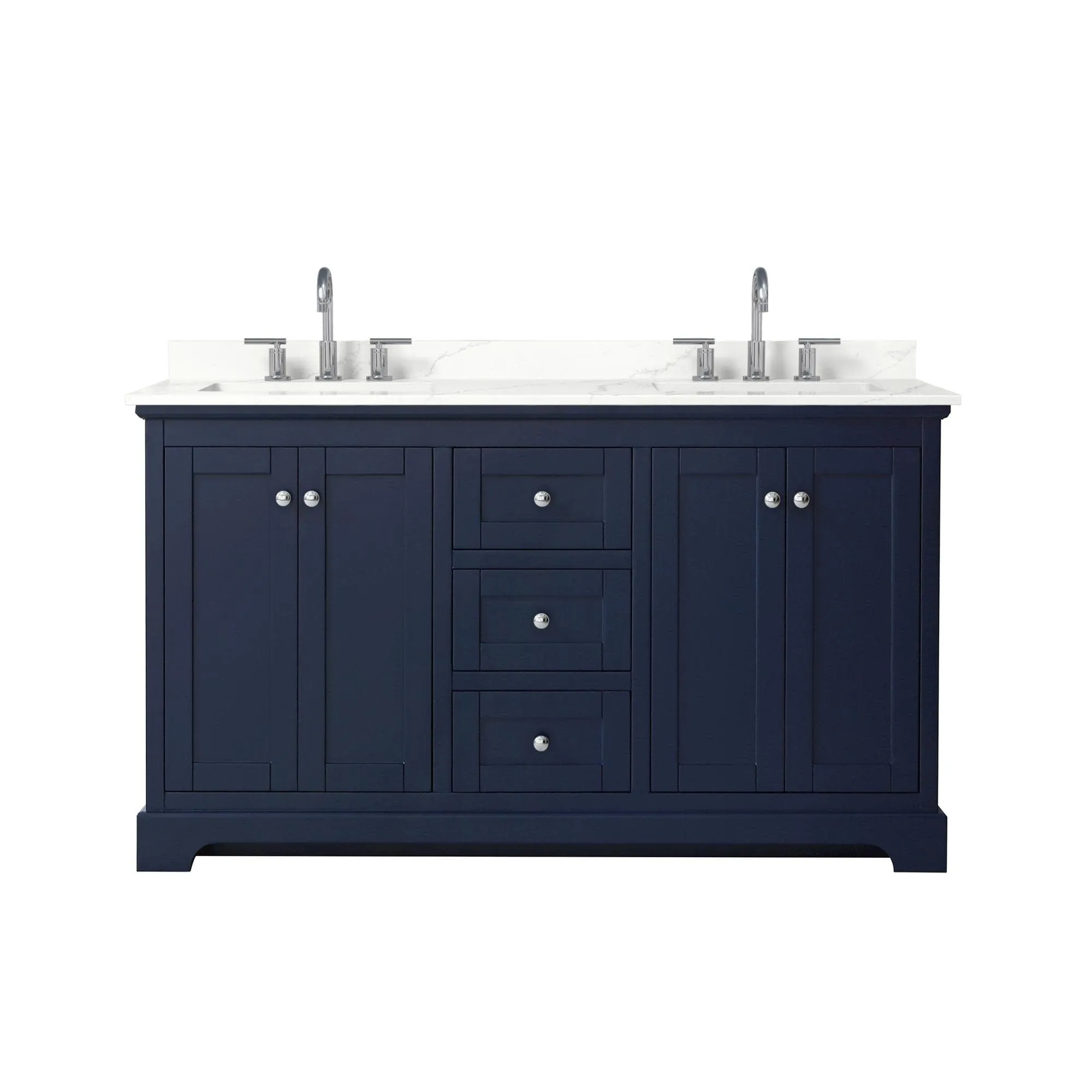 Wyndham Collection WCV232360D-QTZ-US3MXX Avery 60 Free Standing
