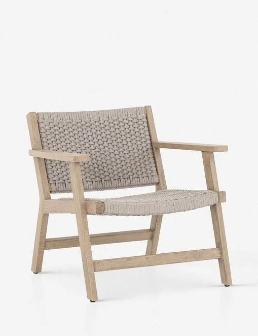 Ylva Indoor / Outdoor Accent Chair. Natural