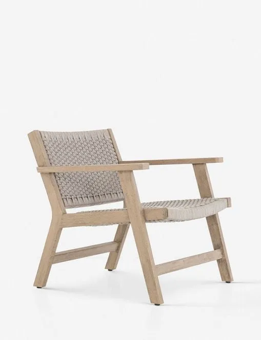 Ylva Indoor / Outdoor Accent Chair. Natural