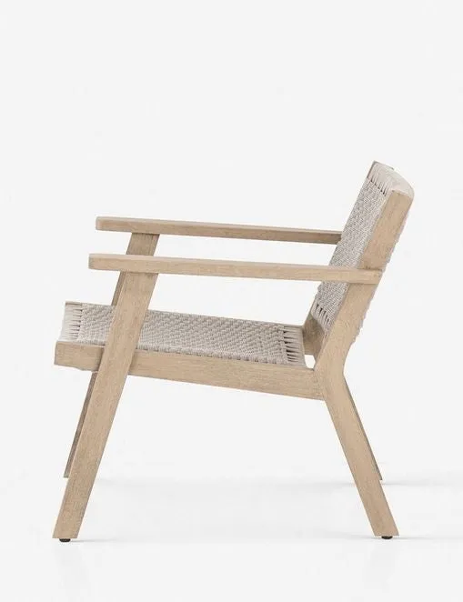 Ylva Indoor / Outdoor Accent Chair. Natural