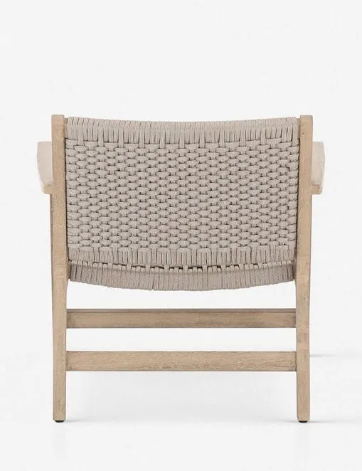 Ylva Indoor / Outdoor Accent Chair. Natural