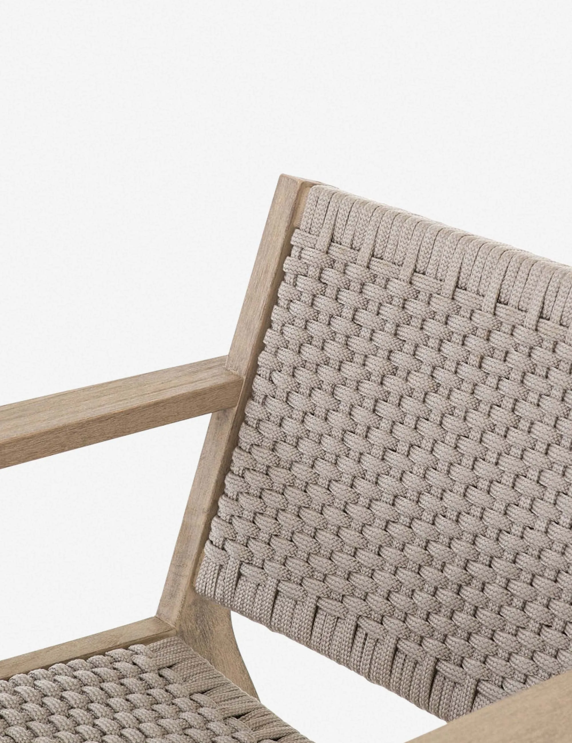 Ylva Indoor / Outdoor Accent Chair. Natural